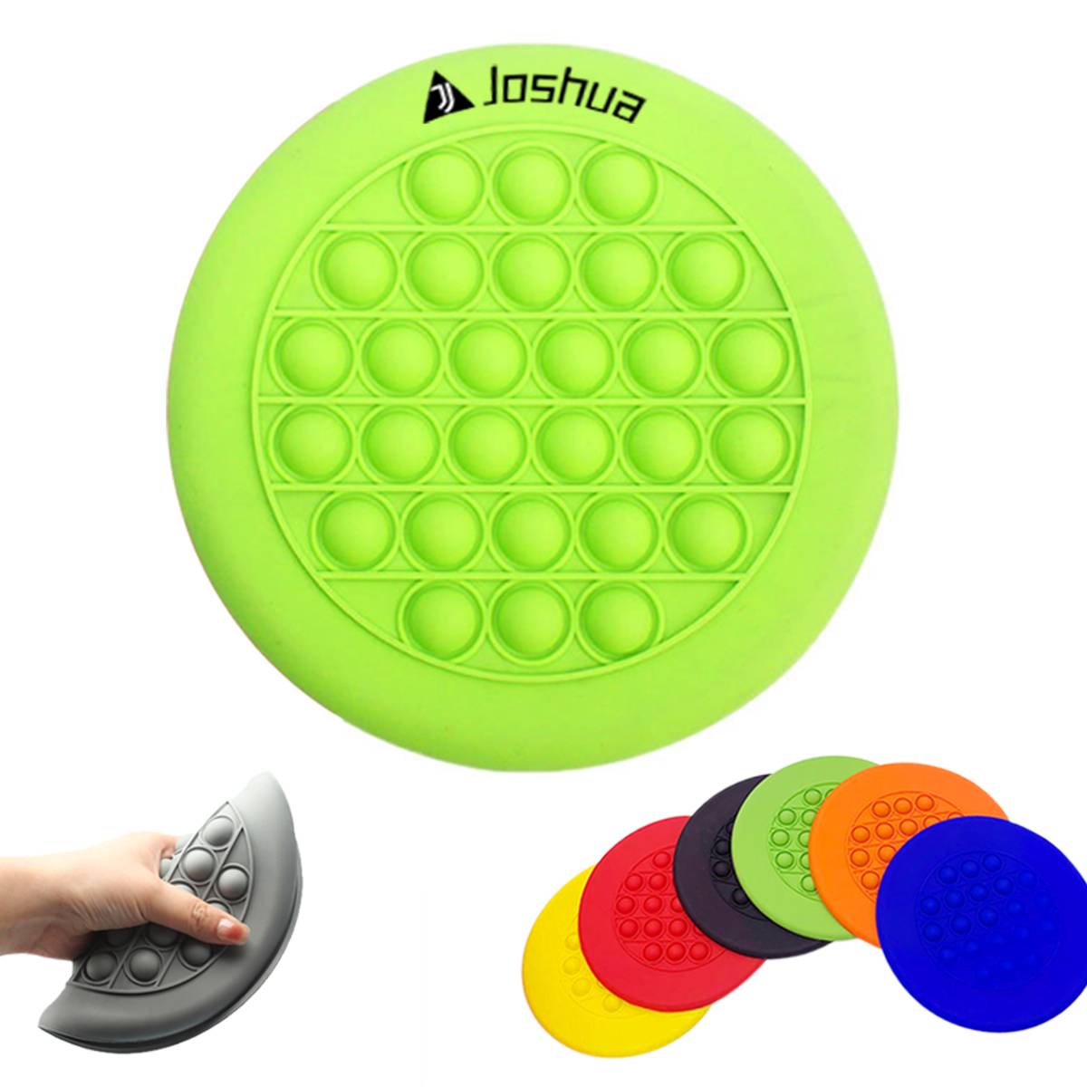 Silicone Push Pop Pet Toy Dog Flying Disc 2