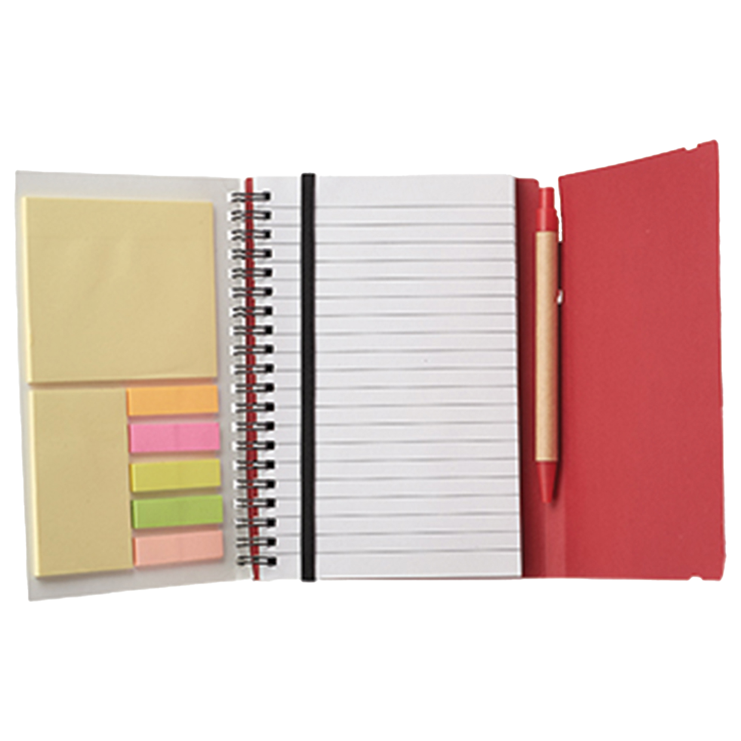 5.5 x 7 in Spiral Notebook with Elastic Closure 2