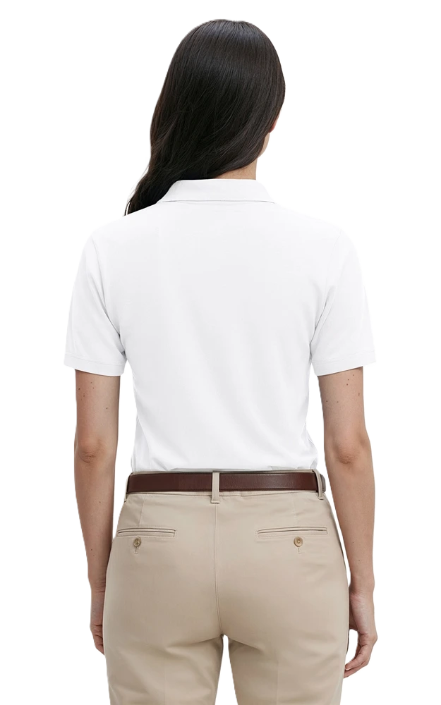 Ladies' Superblend V-Neck Polo 87