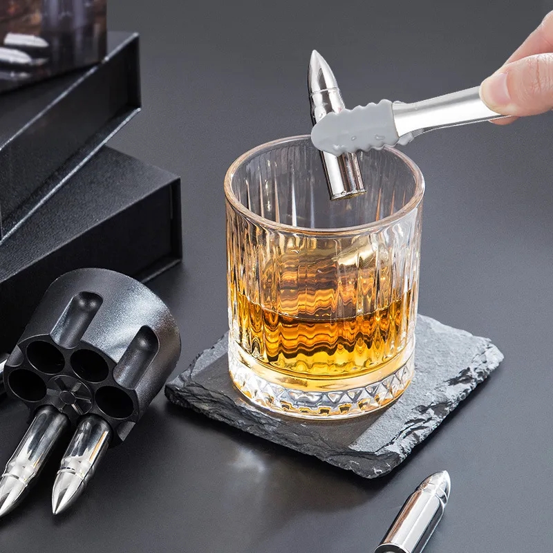 Reusable Bullet Ice Cube 4