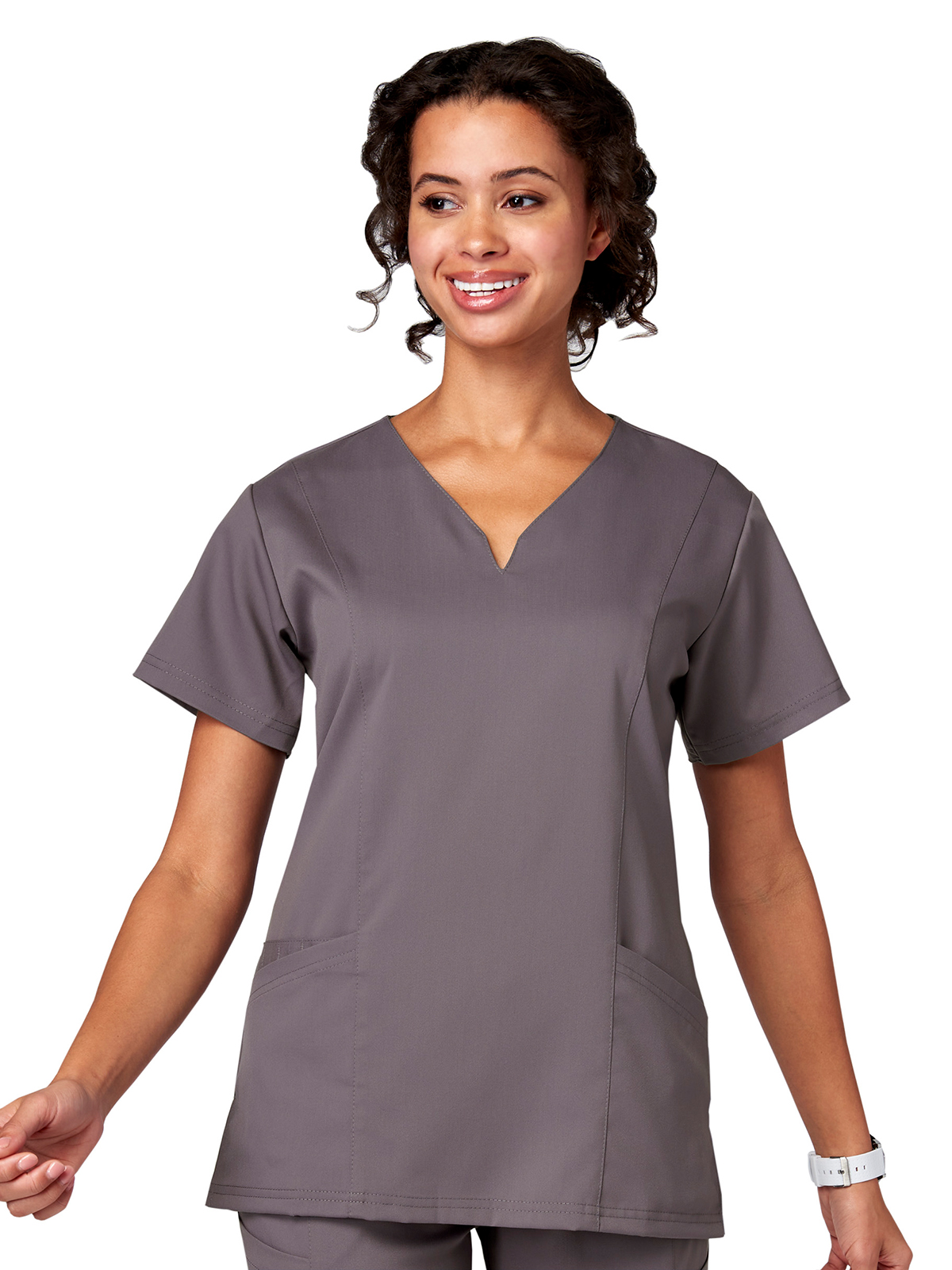 Meta Scrubs - Women's 2-Pocket Ventral V-Neck Top 3