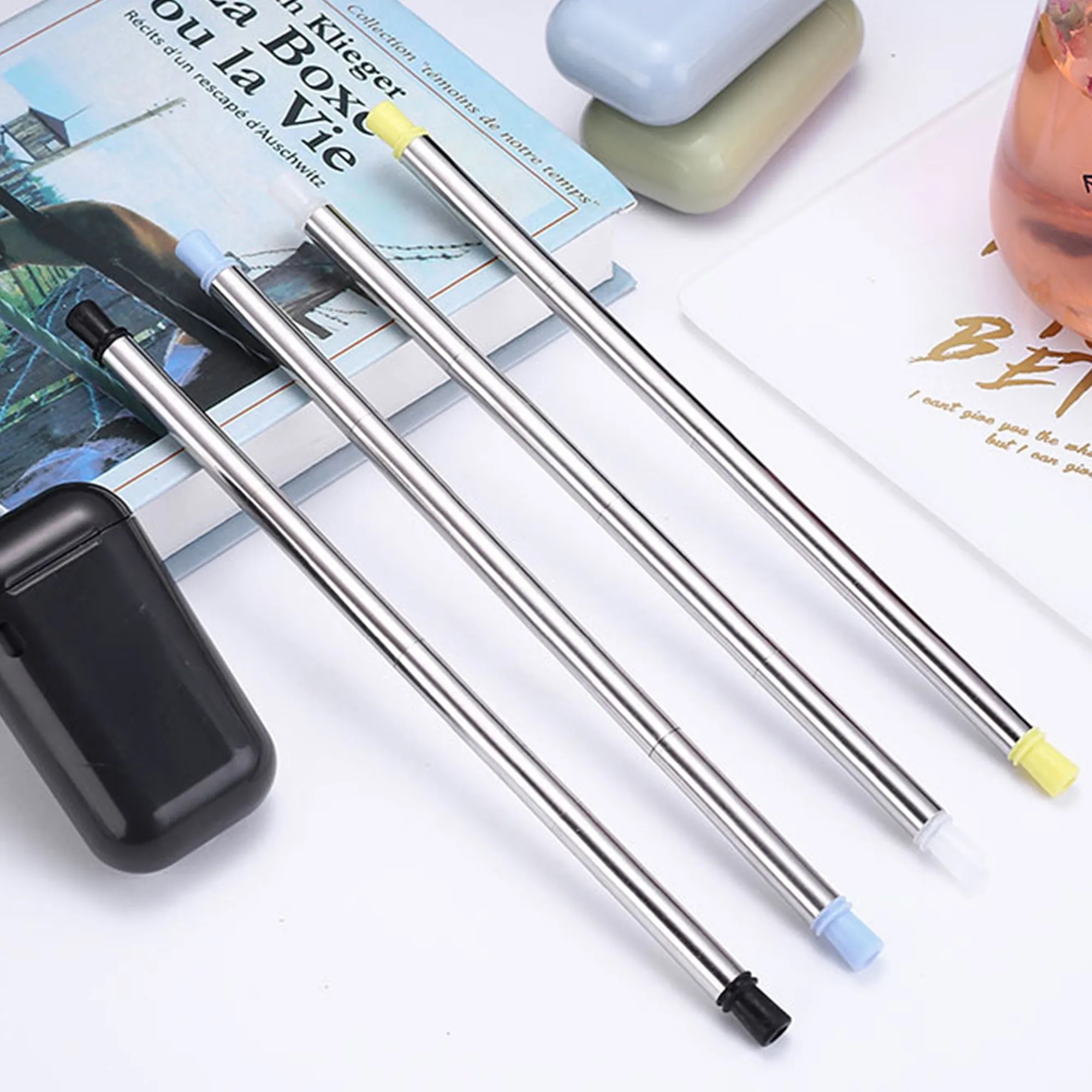 Stainless Steel Folding Straw 7