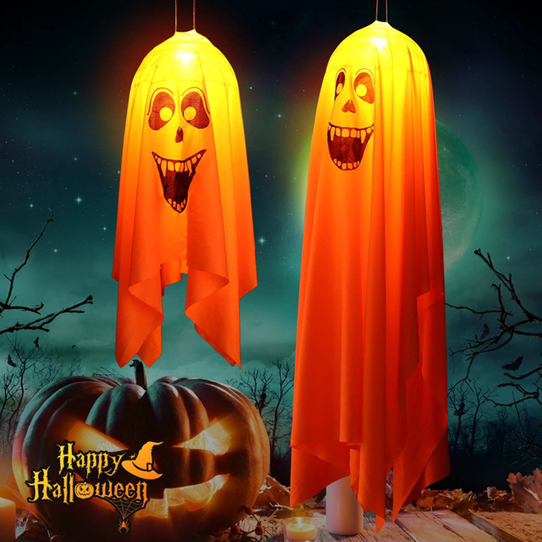 Halloween Decoration Ghost Lights 1