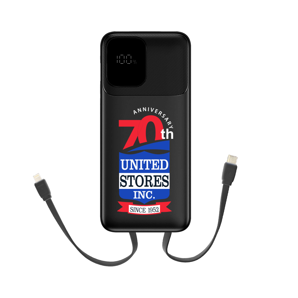 Dallas Dual Cord Power Bank 20000 3