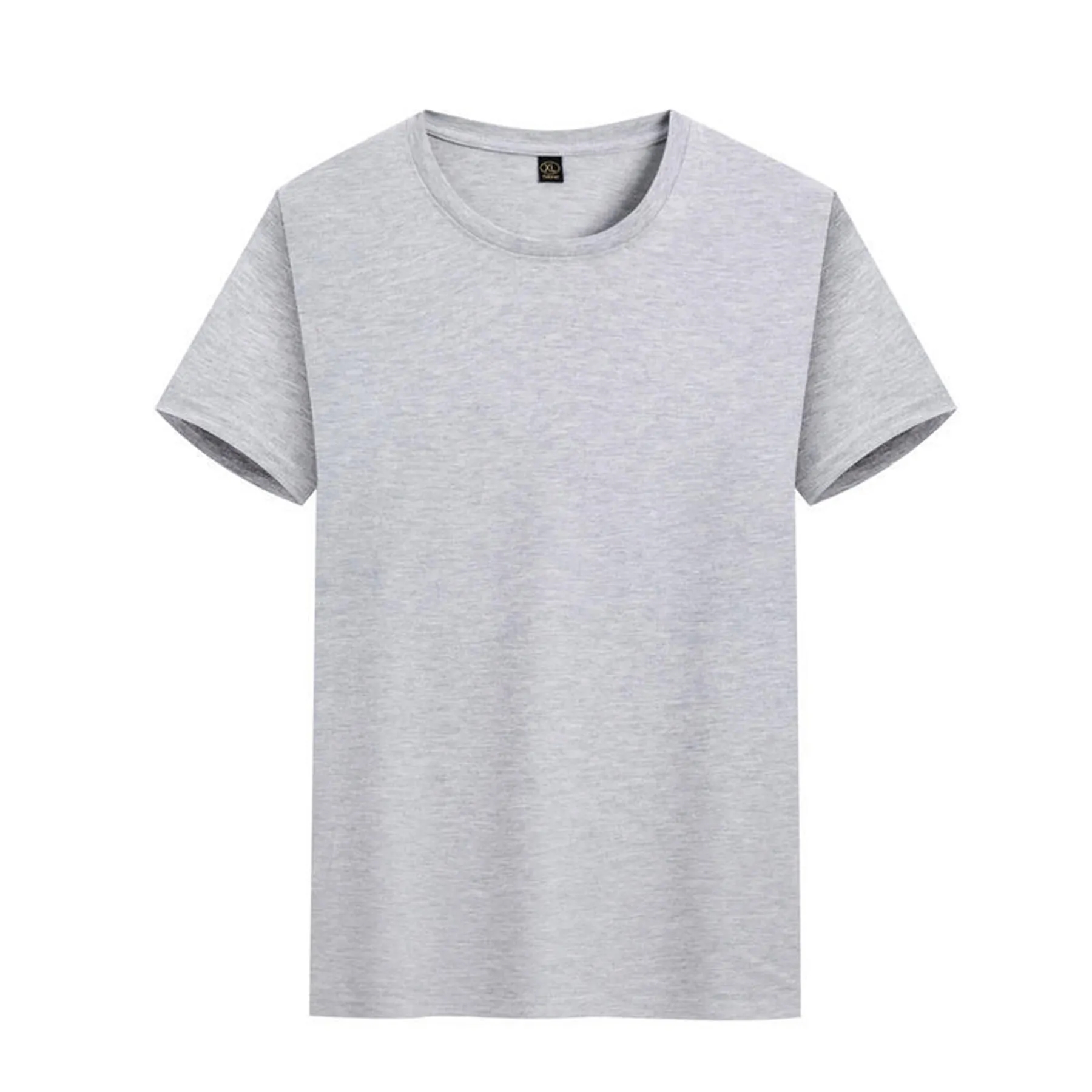Round Neck Cotton T-Shirt Sweat-Wicking 14