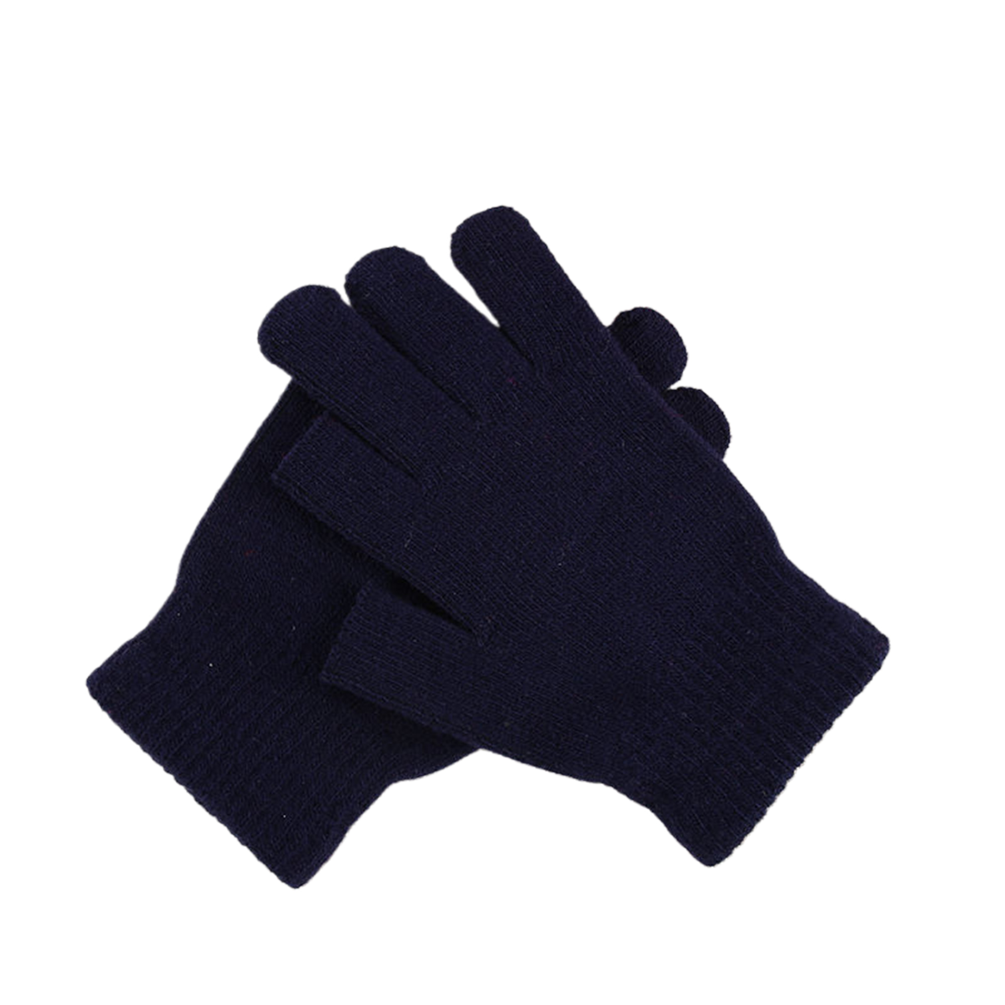 Winter Knitted Two Finger Half Gloves 7