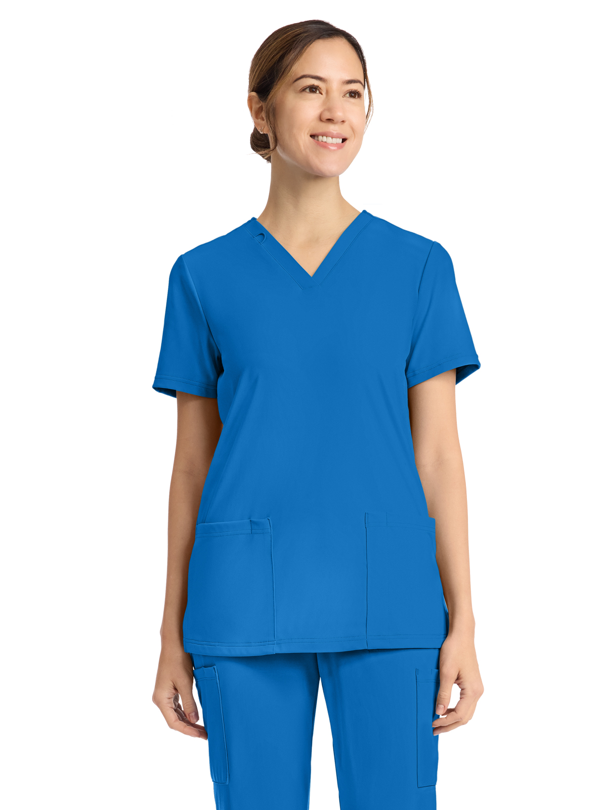 Cherokee - Cherokee Achieve - Women's 2-Pocket V-Neck Top 12