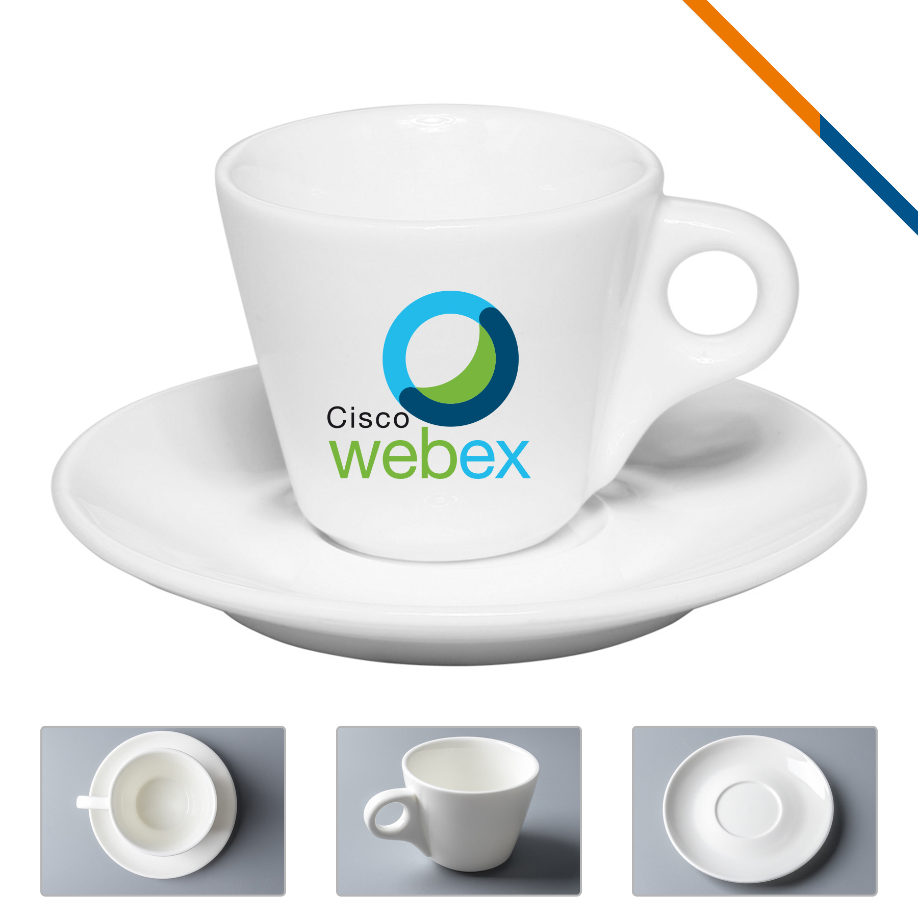 Kyla Ceramic Mug Set - 2.75 OZ. 3