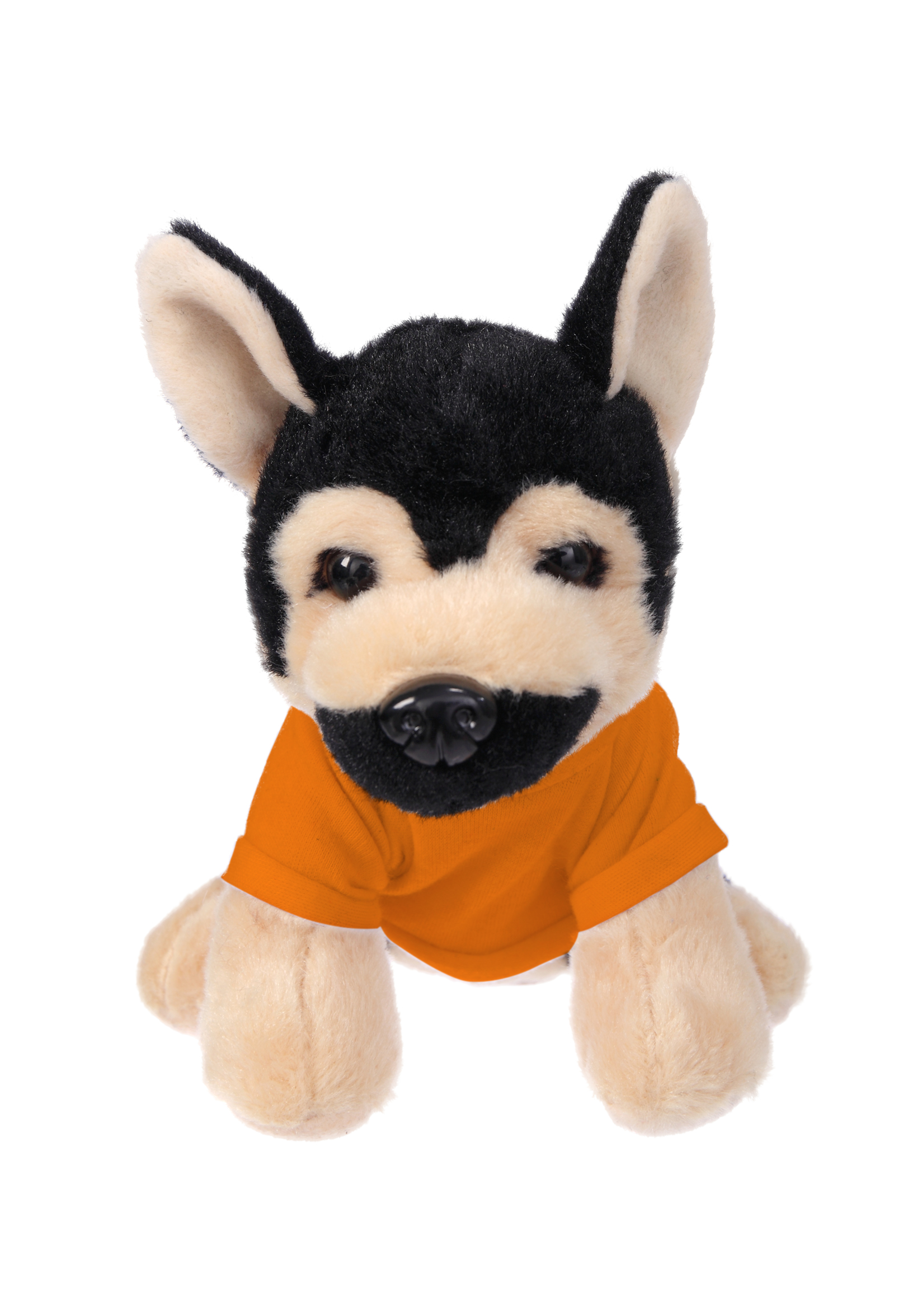 Soft Plush Sitting German Shepherd wearing a T-Shirt 31