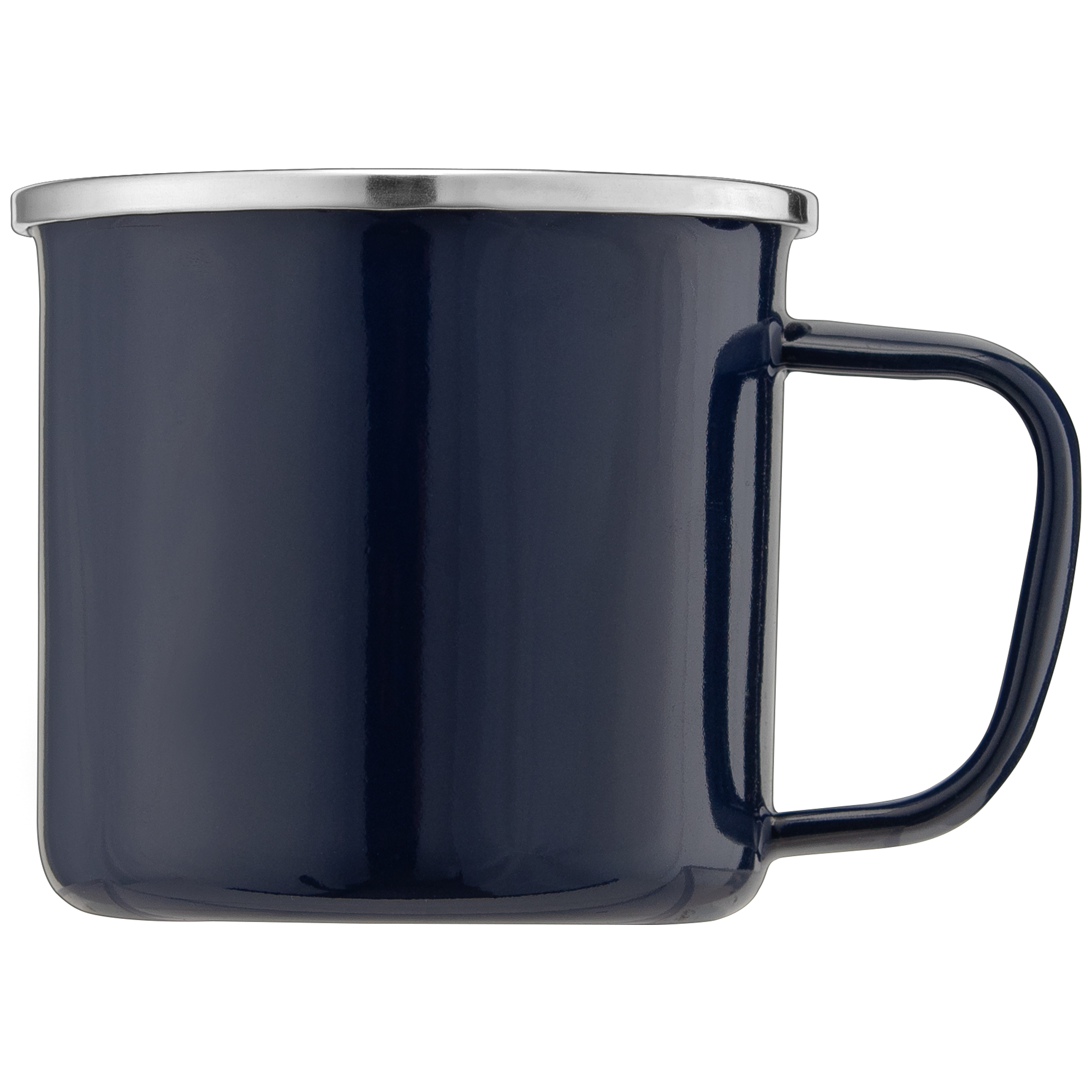 Wyoming - 13 oz. Enamel-Coated Campfire Mug with Stainless Rim 15