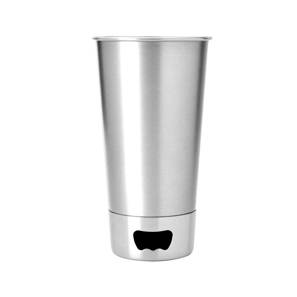 Stainless Steel Beer Cup With Opener 4