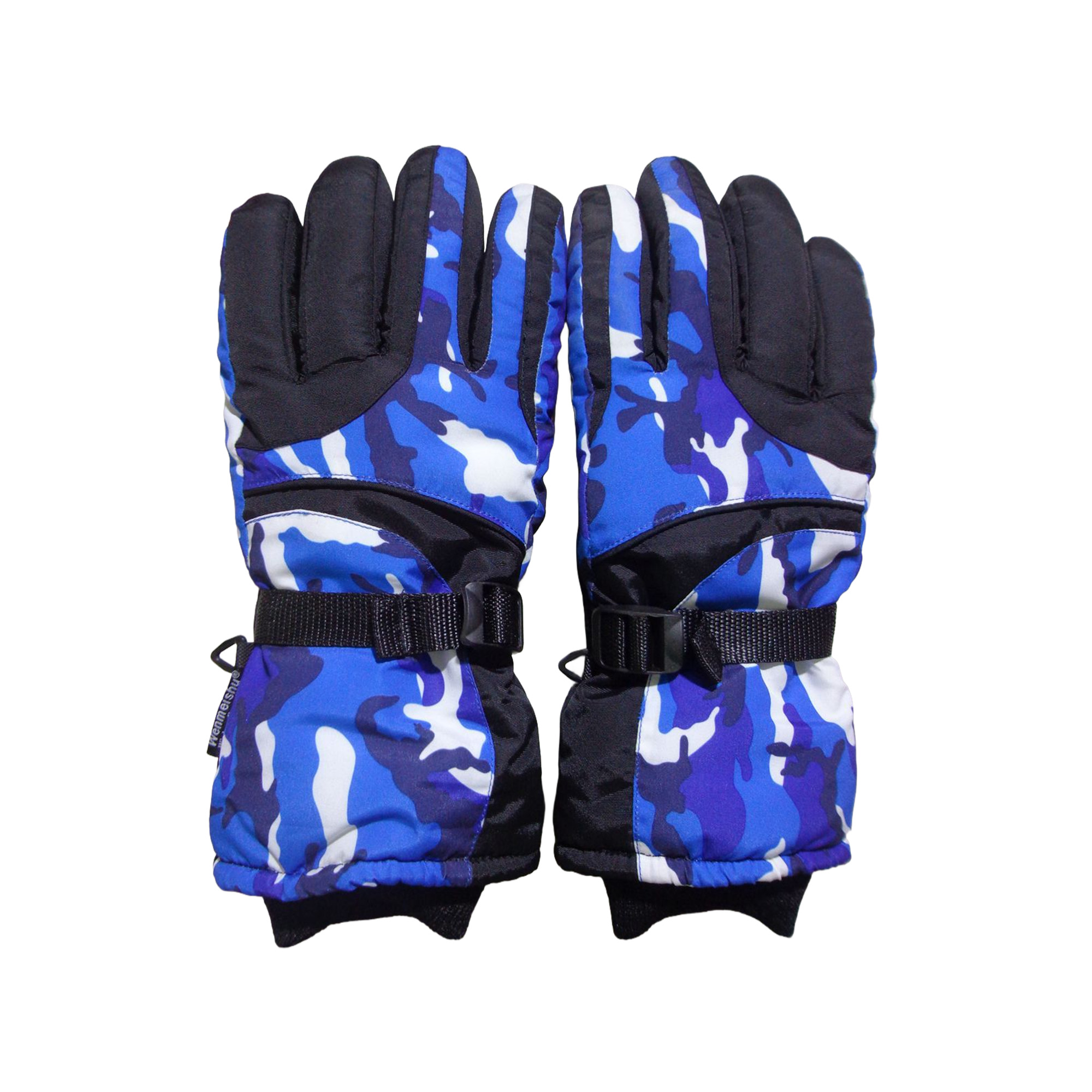 Outdoor Waterproof Touchscreen Custom Logo Snow Gloves 4