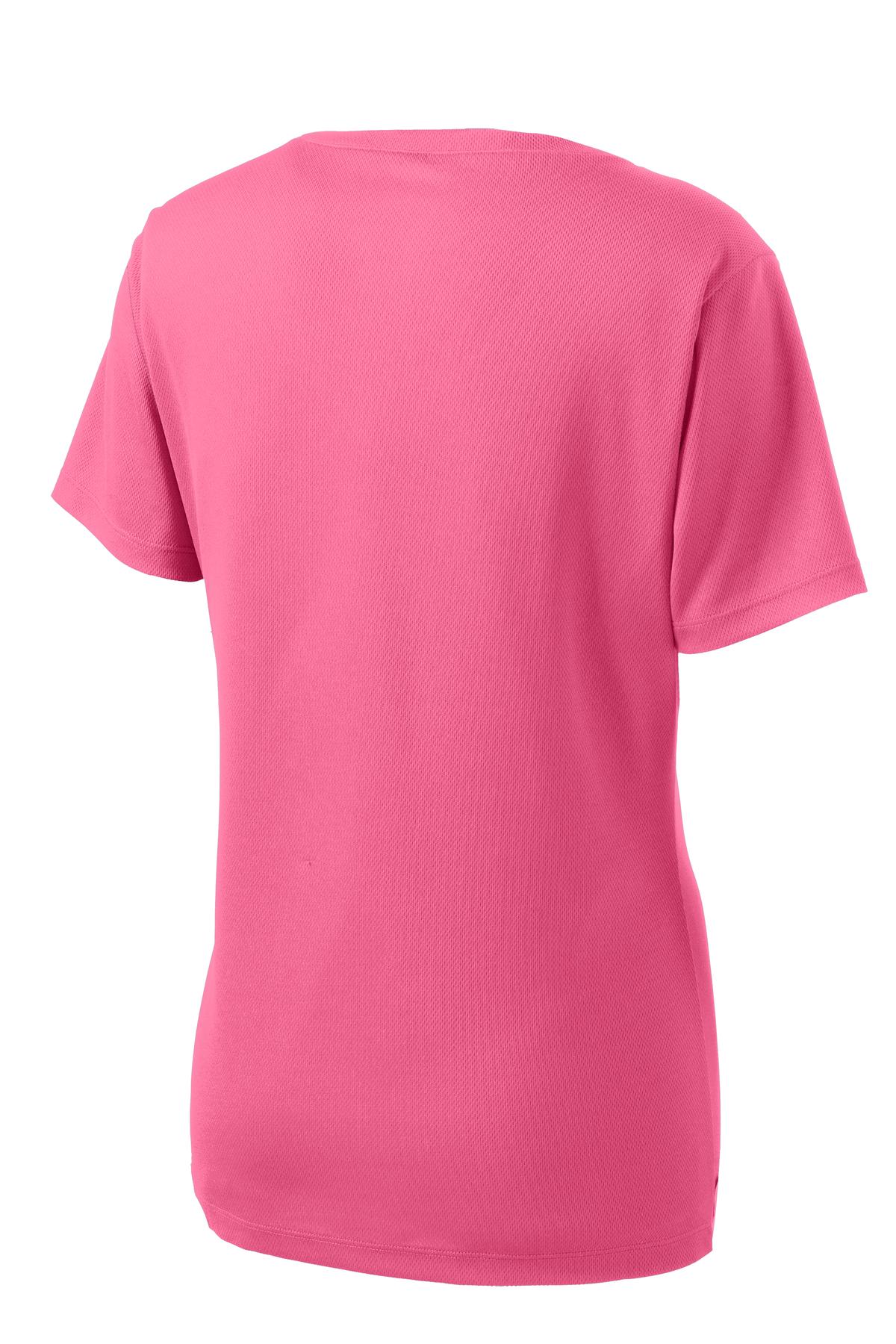 Sport-Tek Women's PosiCharge RacerMesh V-Neck Tee. LST340 8