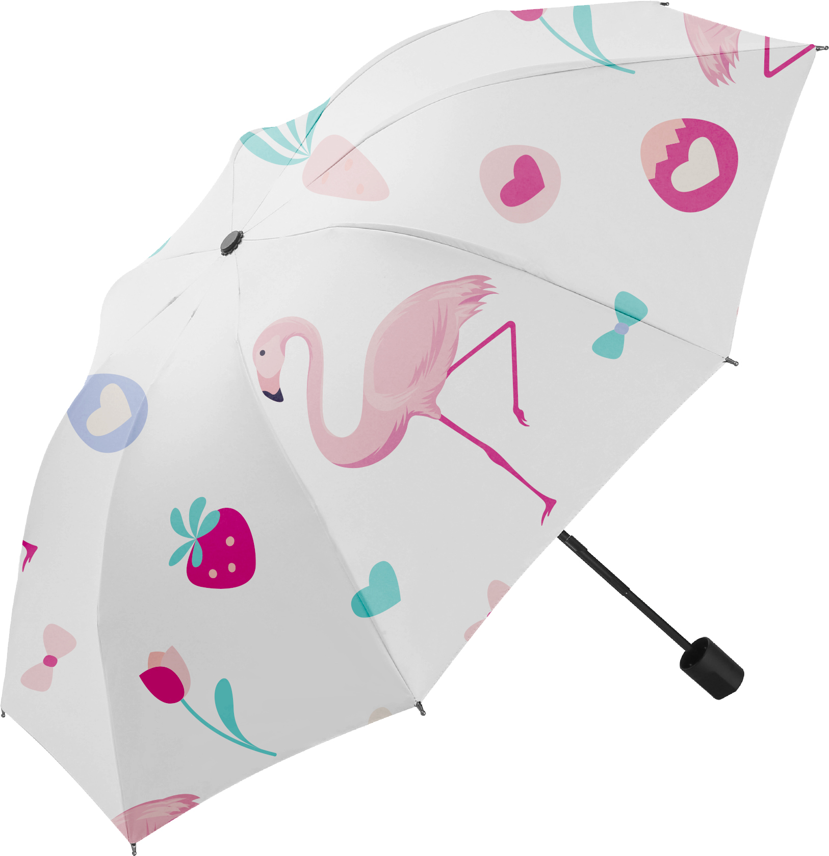 Customized Full Color Printing Manual 8 Rib Umbrella 15