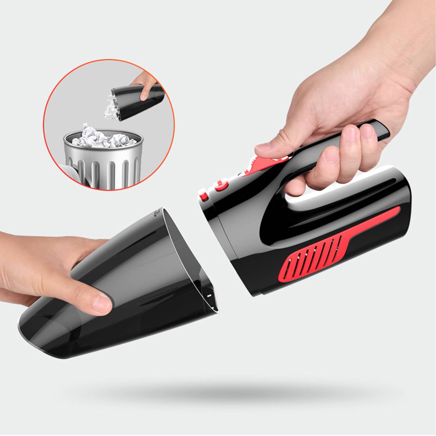 Portable Small handheld High-Power Car Vacuum Cleaner 2
