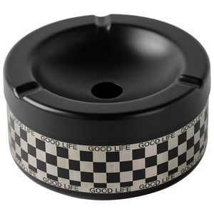 Cigarette Ashtray With Lid Smokeless Stainless 17