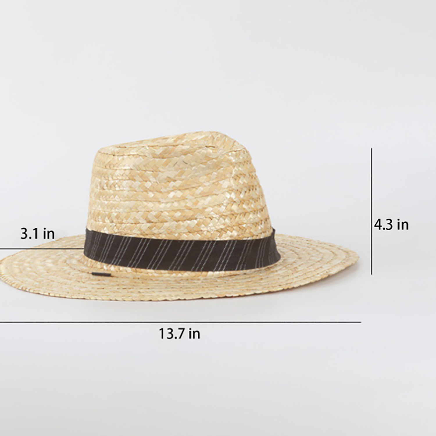 Adult Sun Protection Straw Cowboy Hat 5