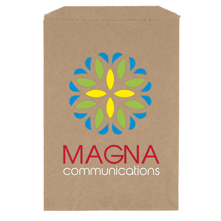 7 1/2W x 10 1/2H Merchandise Bag - ColorVista 4
