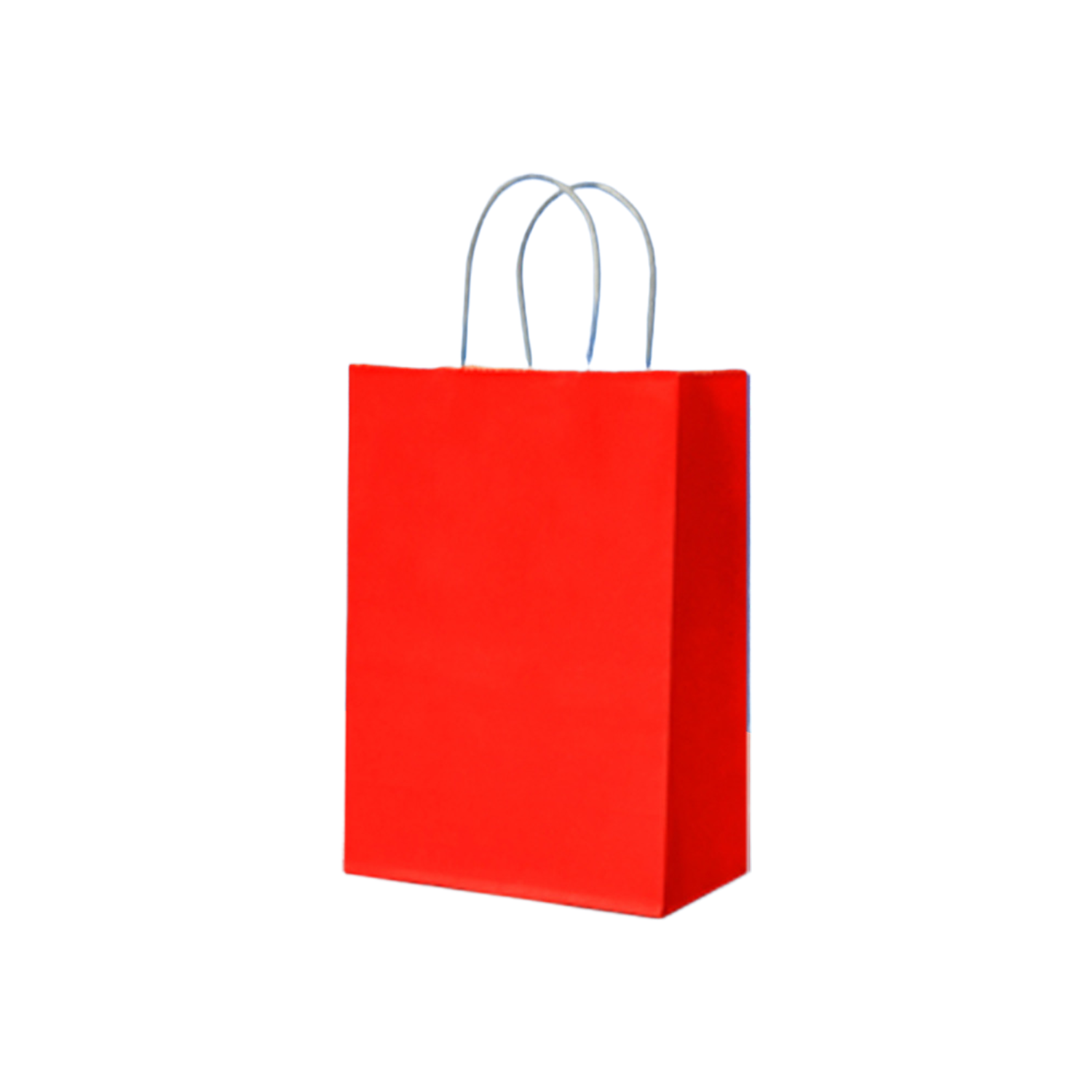 Reusable hand-held kraft paper bag 7
