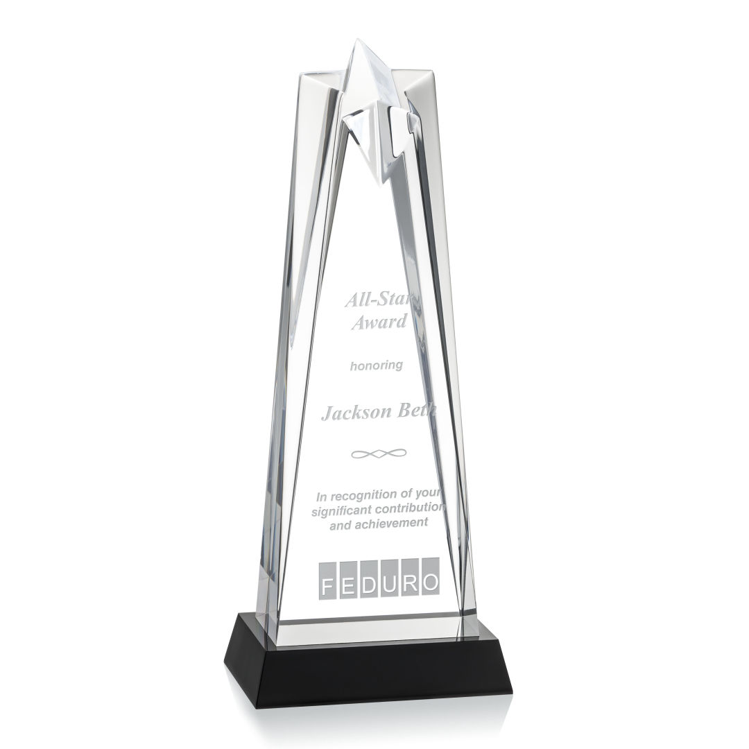 Rosina Star Award on Base - Clear 6
