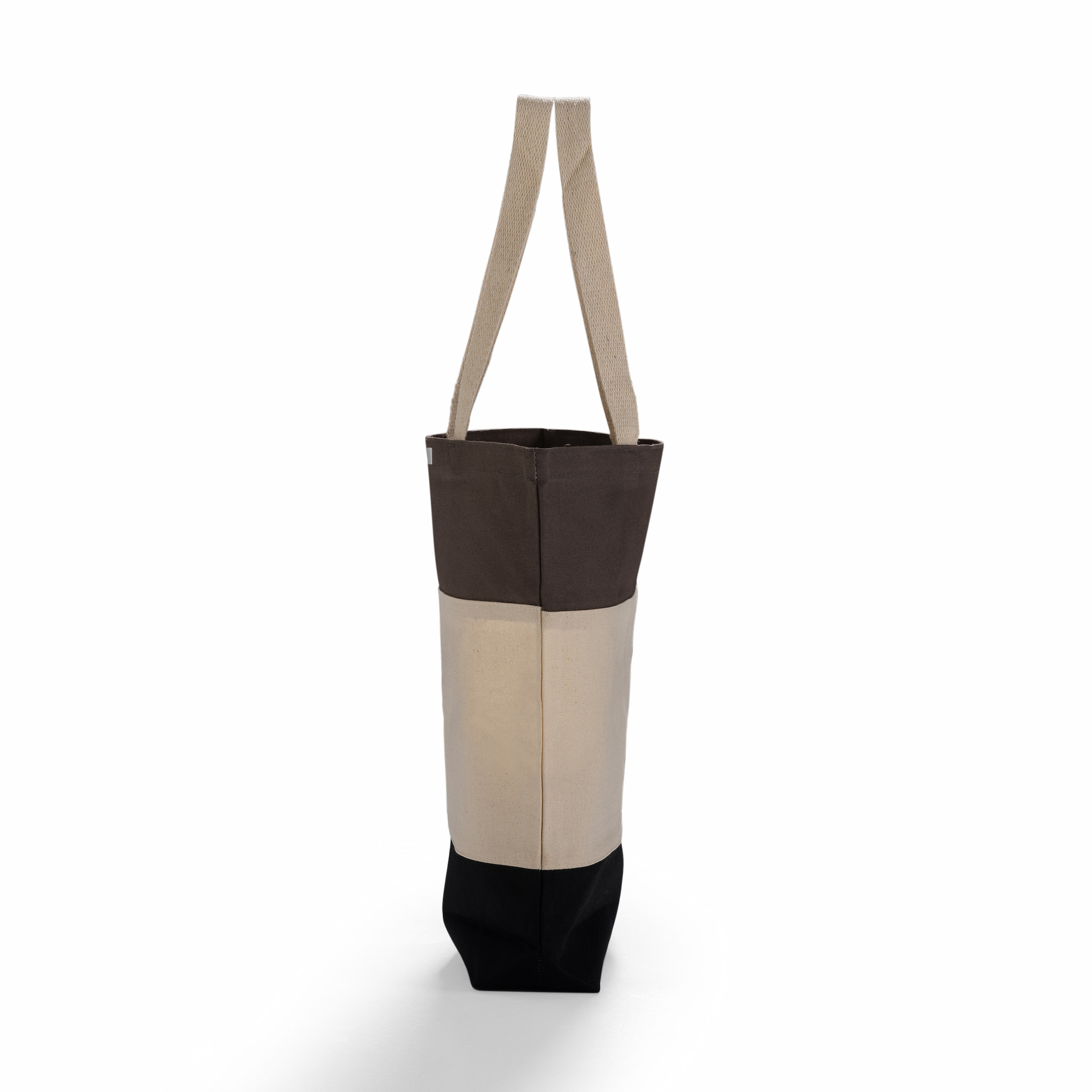 Tri-Color Canvas Tote Bag 24