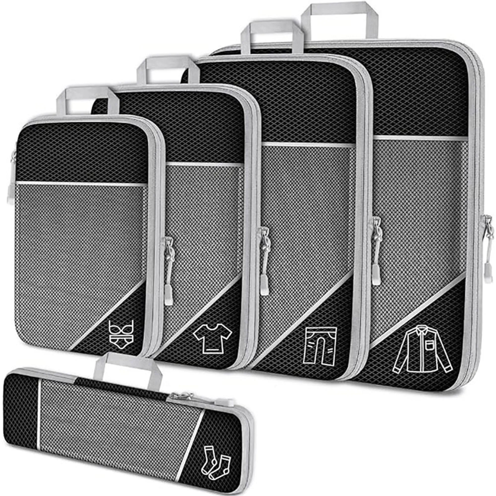 MOQ 30 Expandable Travel Bag Luggage Storage Five-Piece Set 9