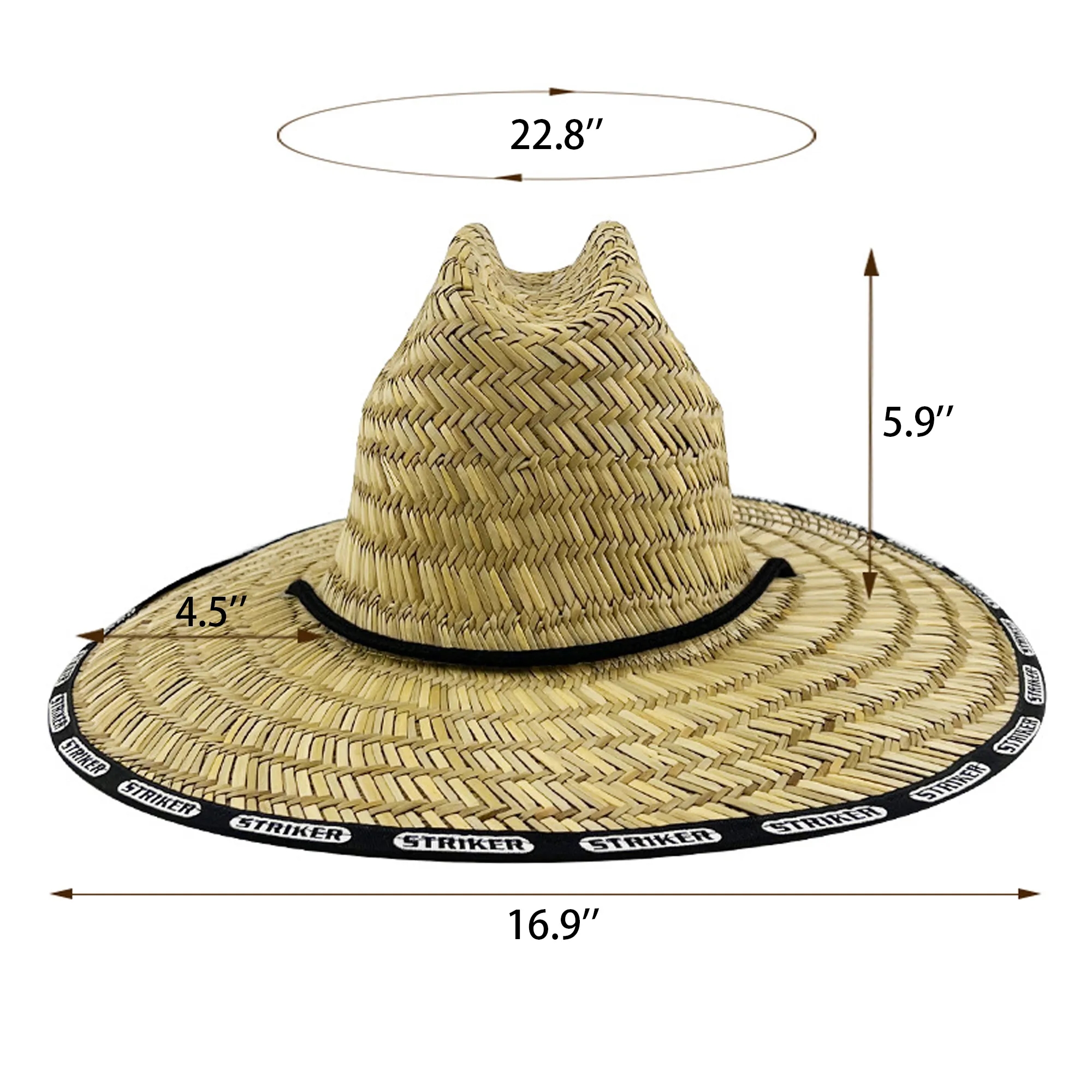 Straw Lifeguard Hat 6