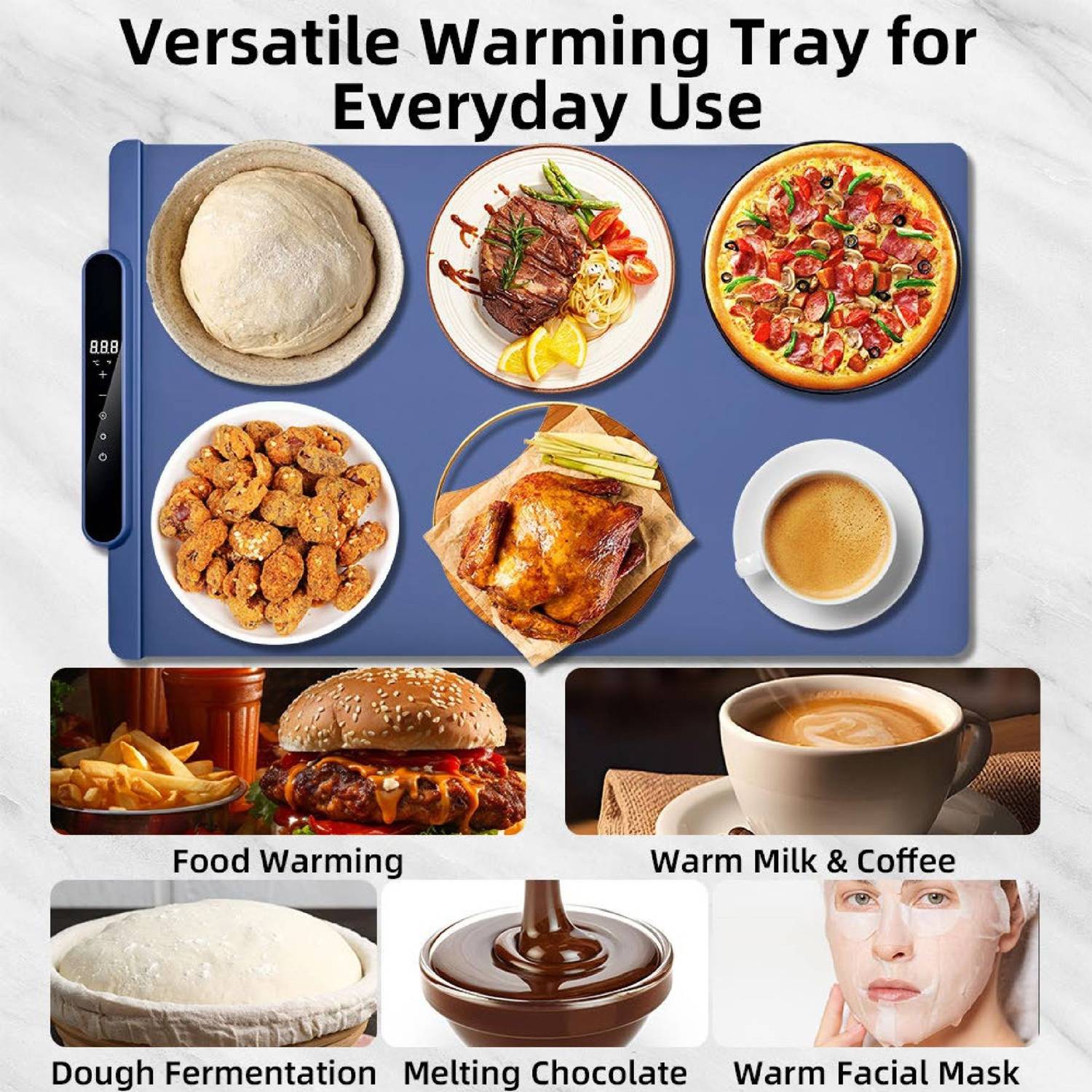 Smart Heating Silicone Place Mat 8