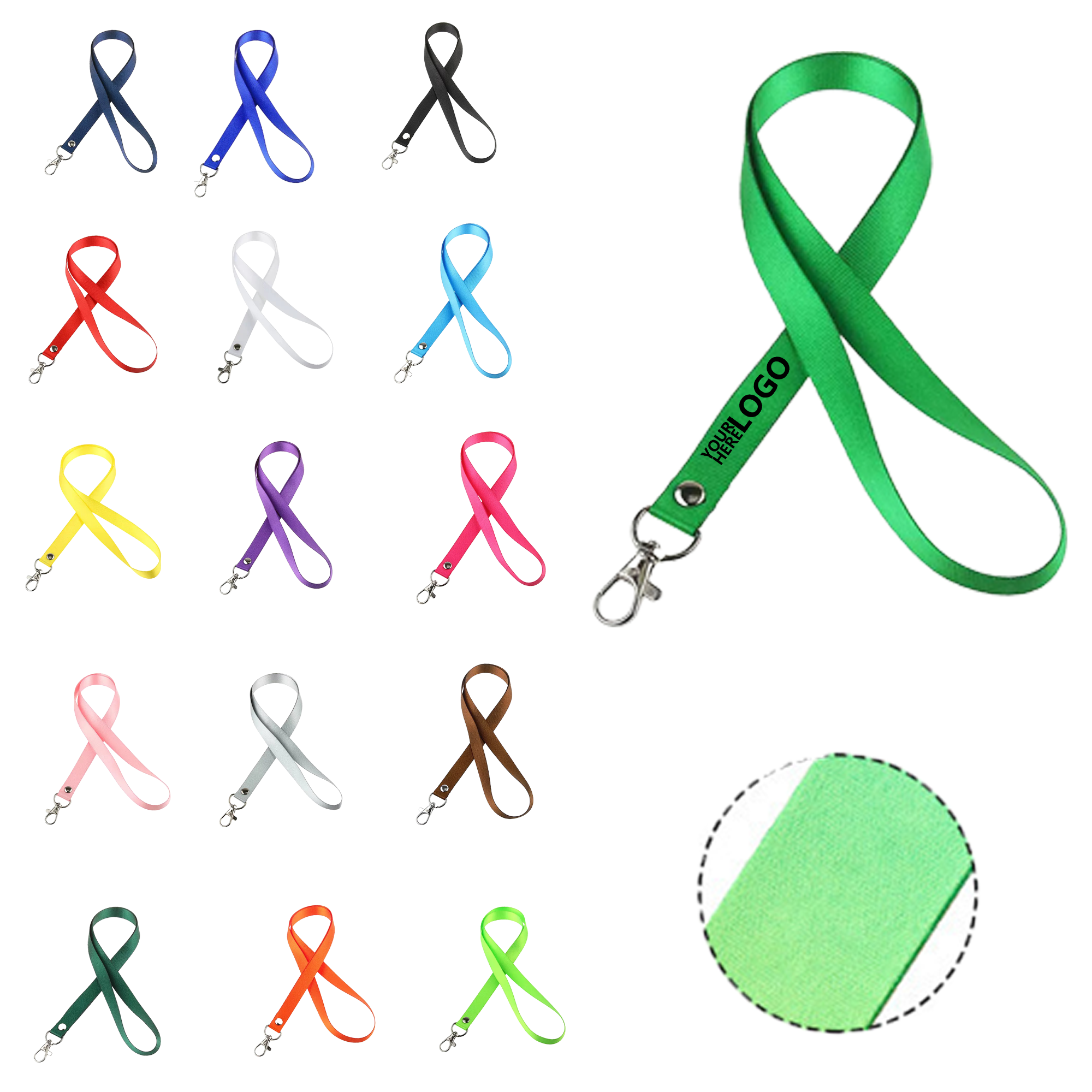 One-Piece Buckle Polyester Long Jump Rope 2