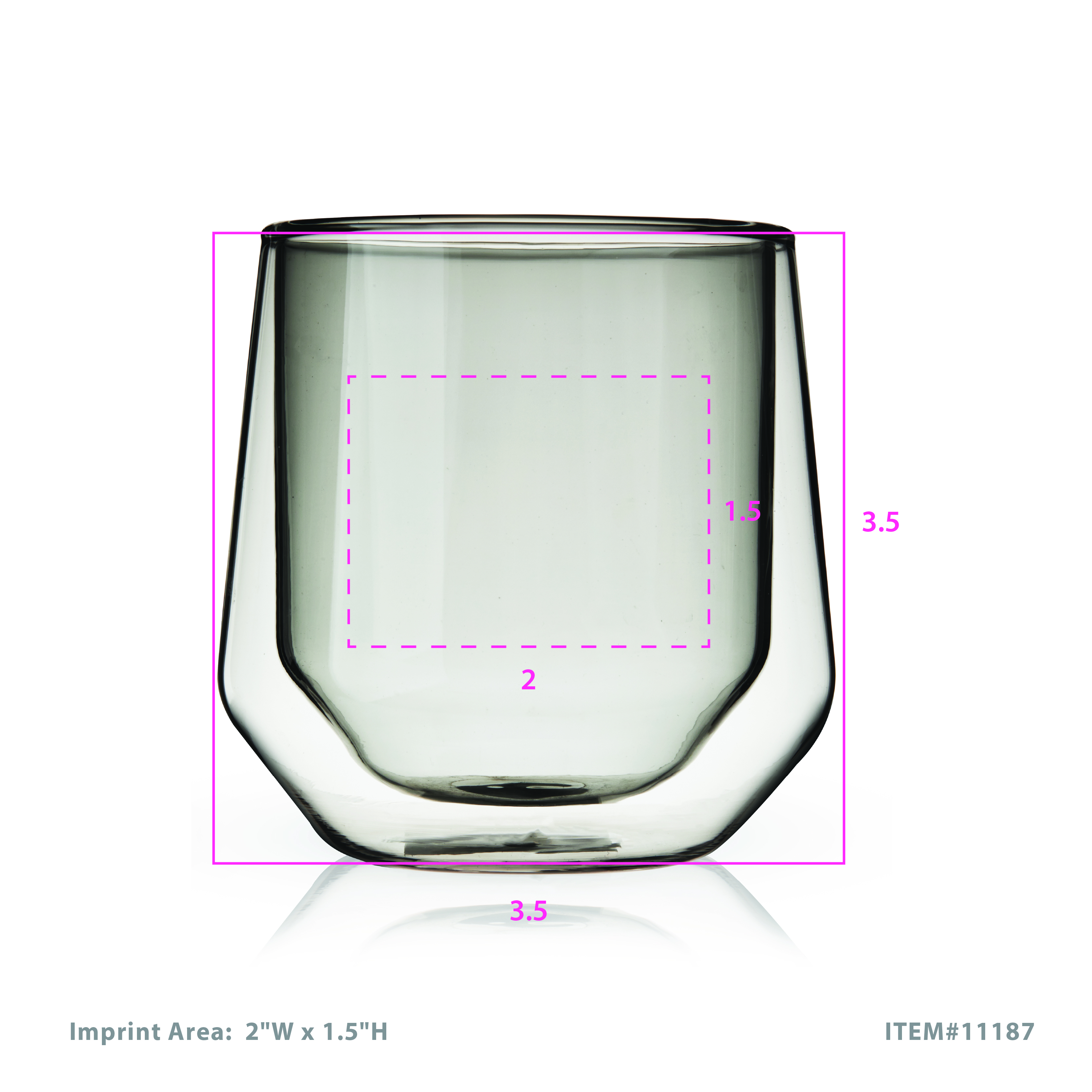 Viski® Double Walled Aurora Tumbler, set of 2 11