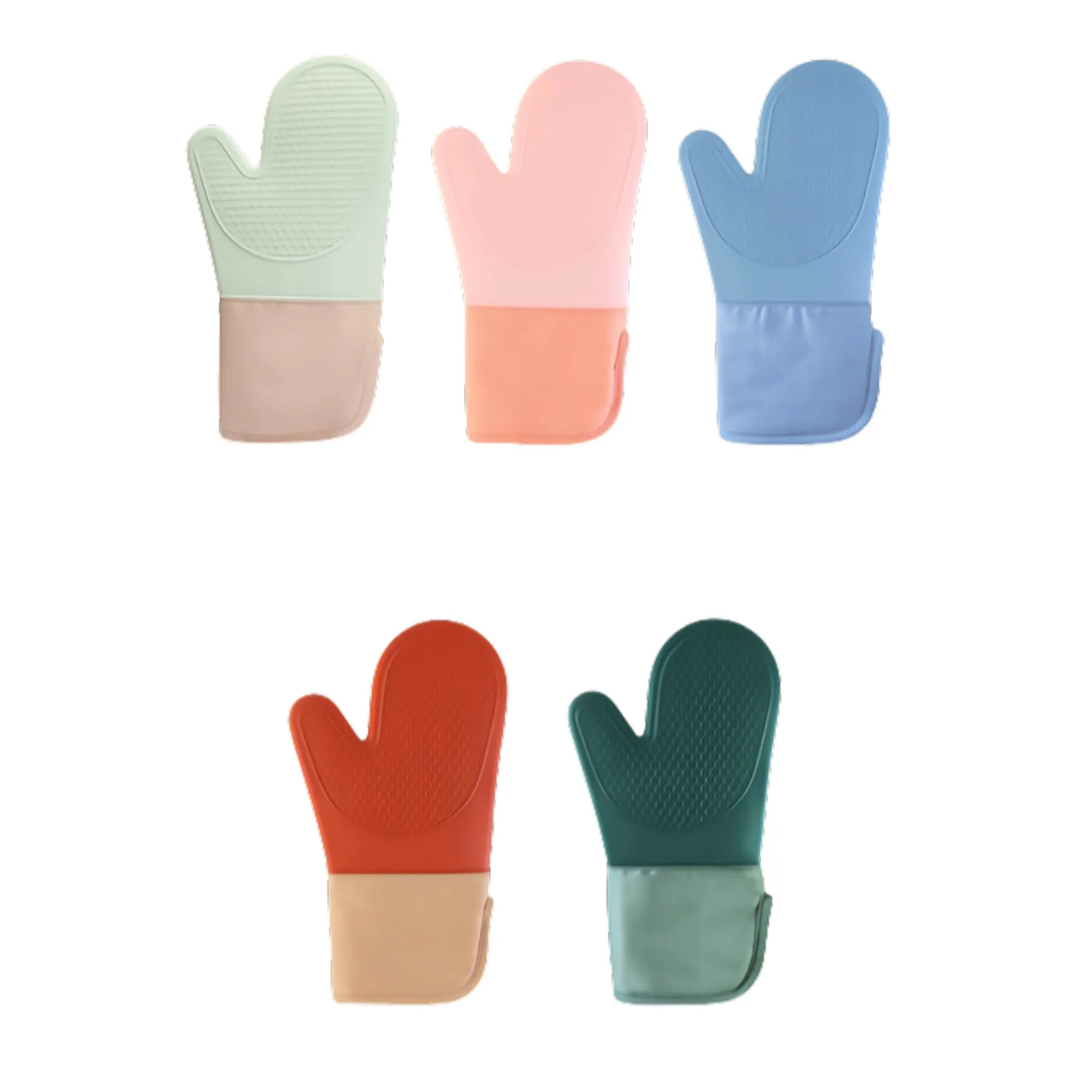 Heat-Resistant Silicone Oven Gloves 4