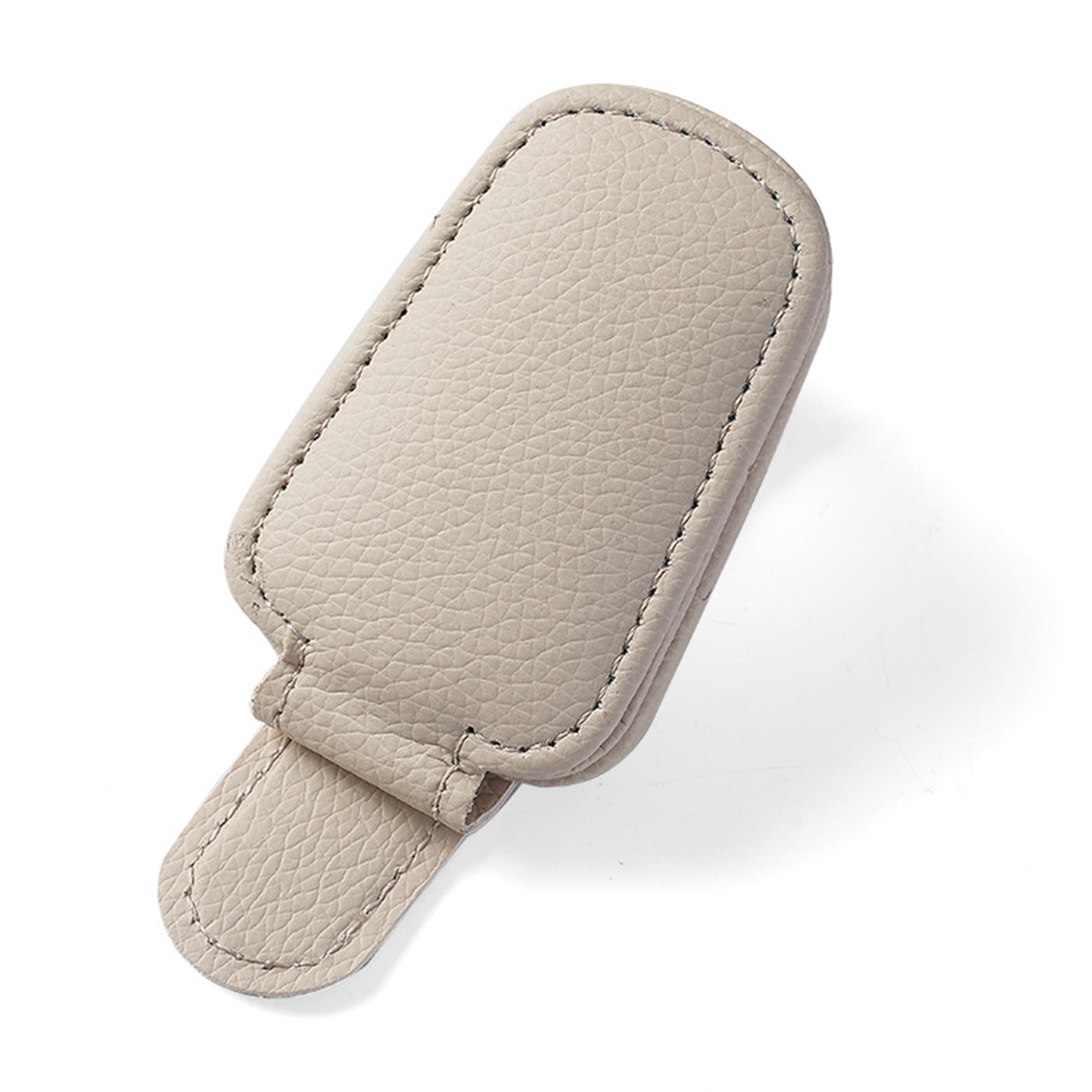Pu Multi Functional Car Glasses Clip 6