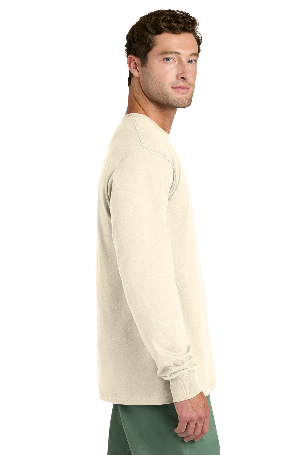 Port & Co Long Sleeve Core Cotton Tee. PC54LS 9