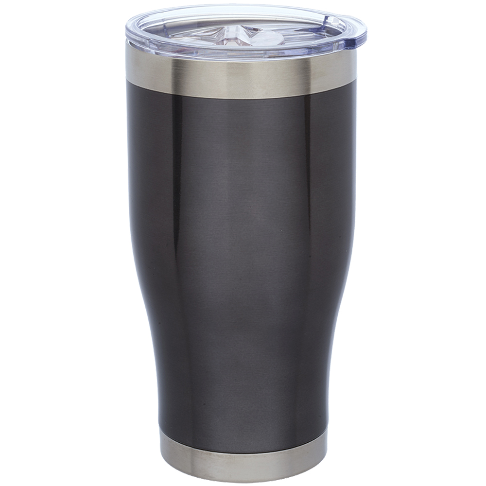 24 oz. Metallic Stainless Steel Travel Mug 1