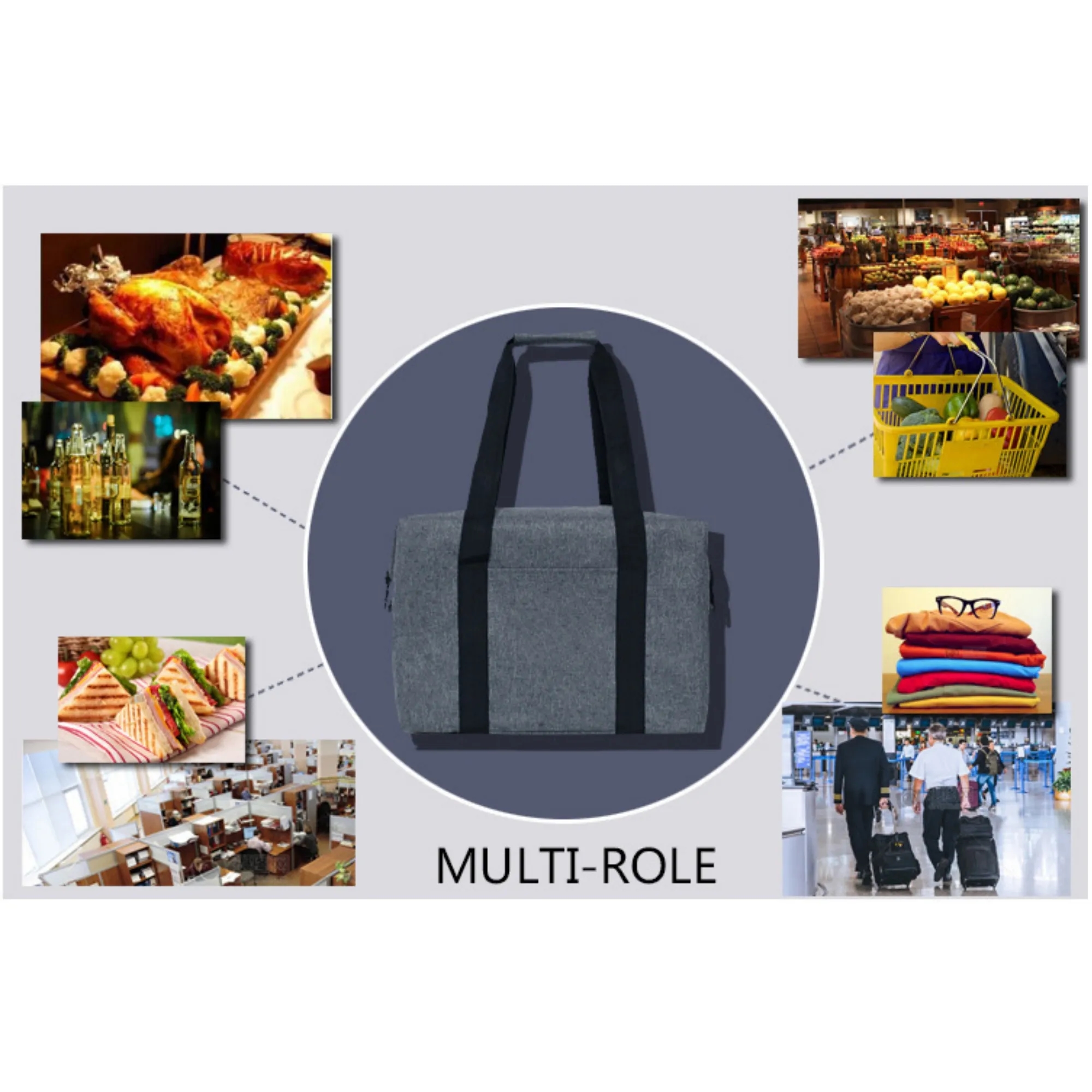 Waterproof Insulating Lunch Bag 7