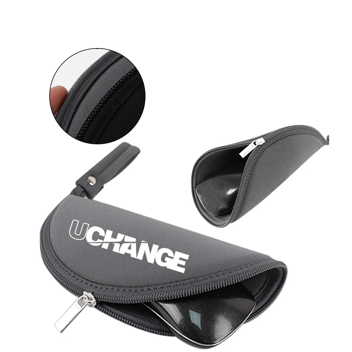 Soft Neoprene Mouse Pouch With Zipper 1