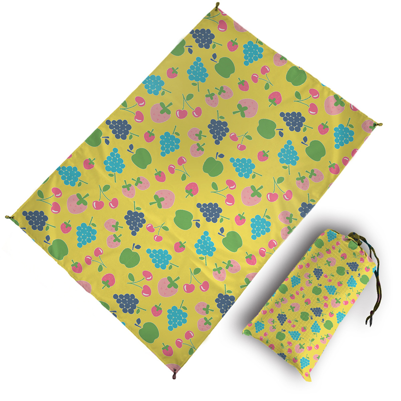 Full Color Imprinting Polyester Picnic Beach Blanket 8
