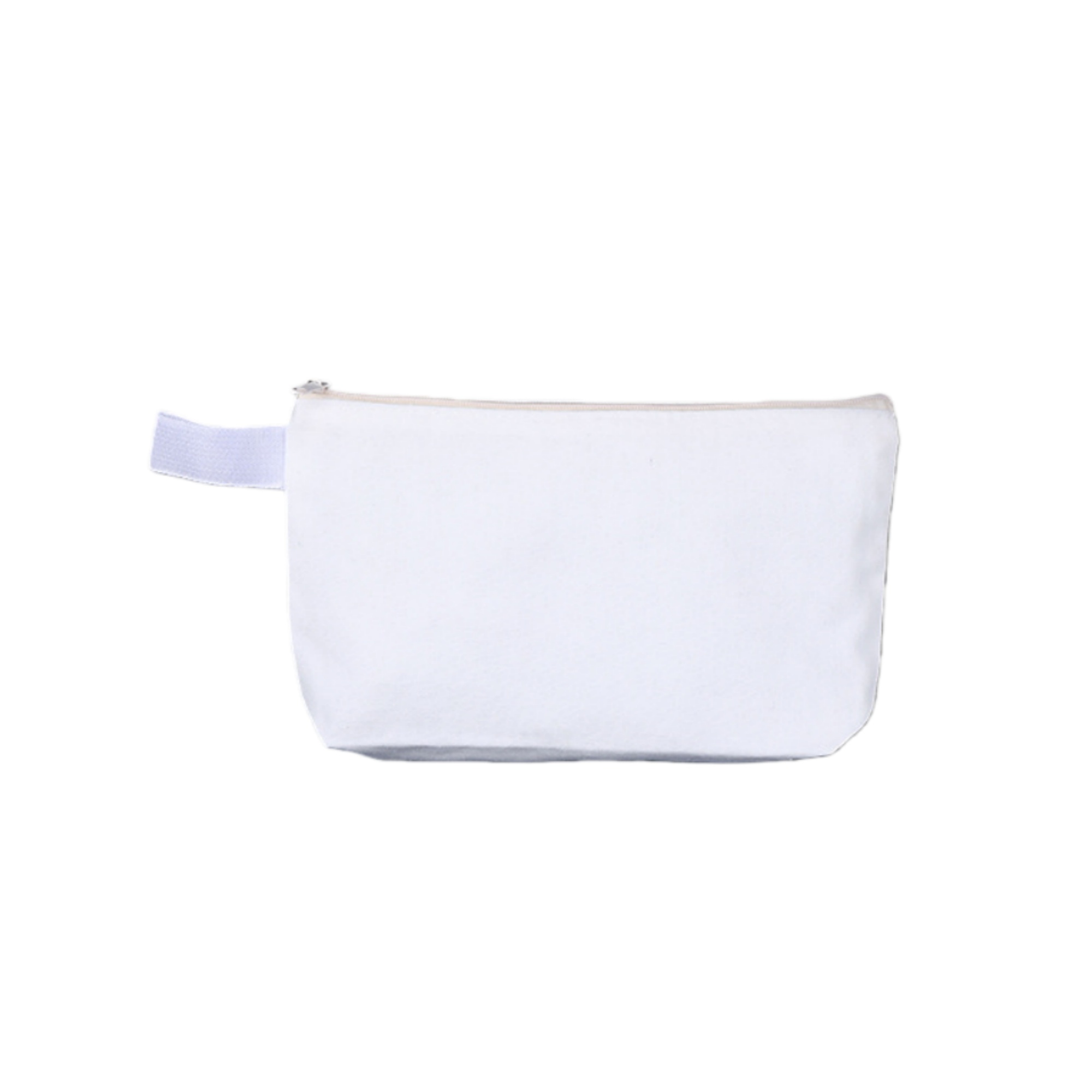 Multi-Purpose Canvas Makeup Bag with Bottom and Strap 4