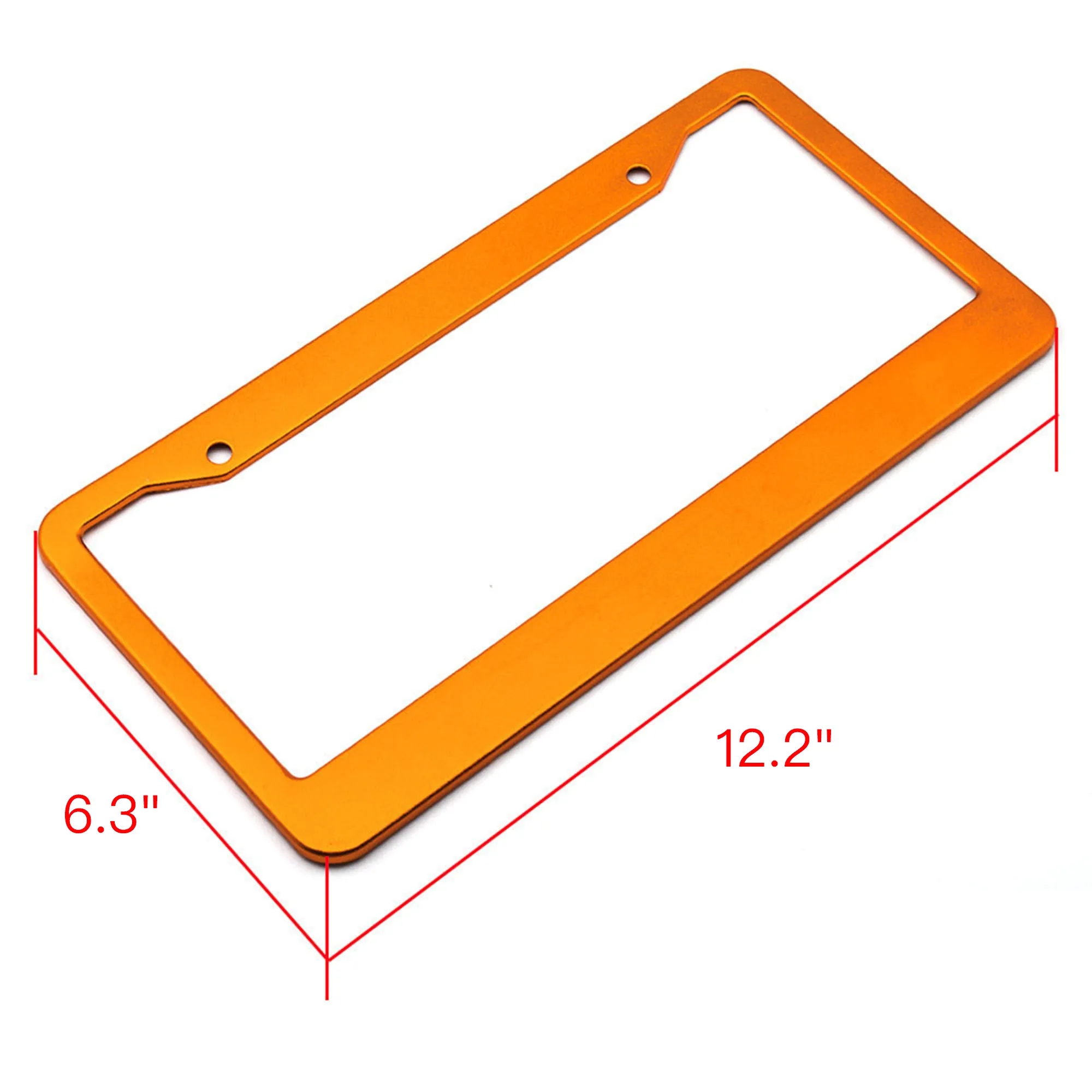 Universal Aluminum Tag Frame 9