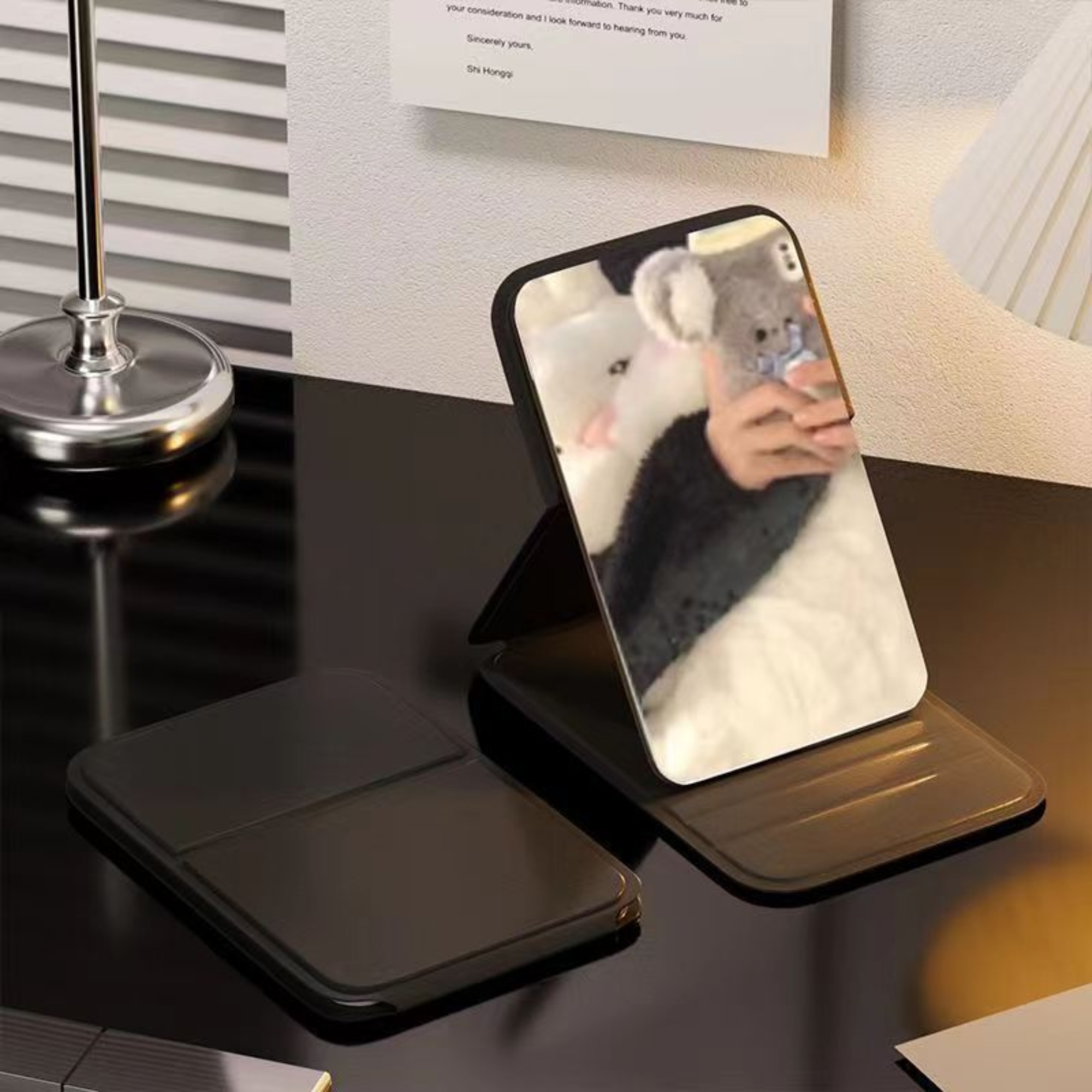 Portable foldable mini mirror 7