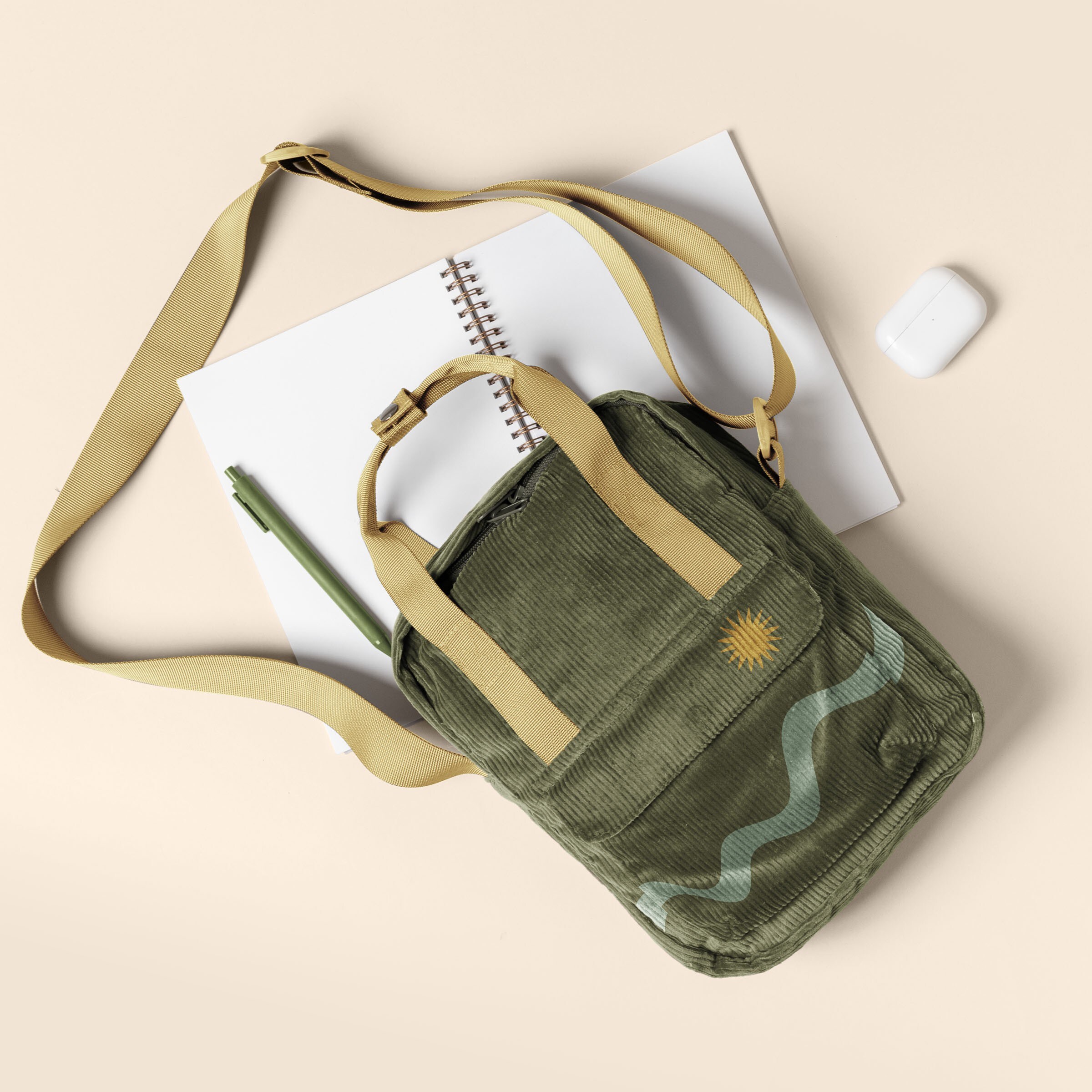 MINI BACKPACK CROSSBODY - CORDUROY 2