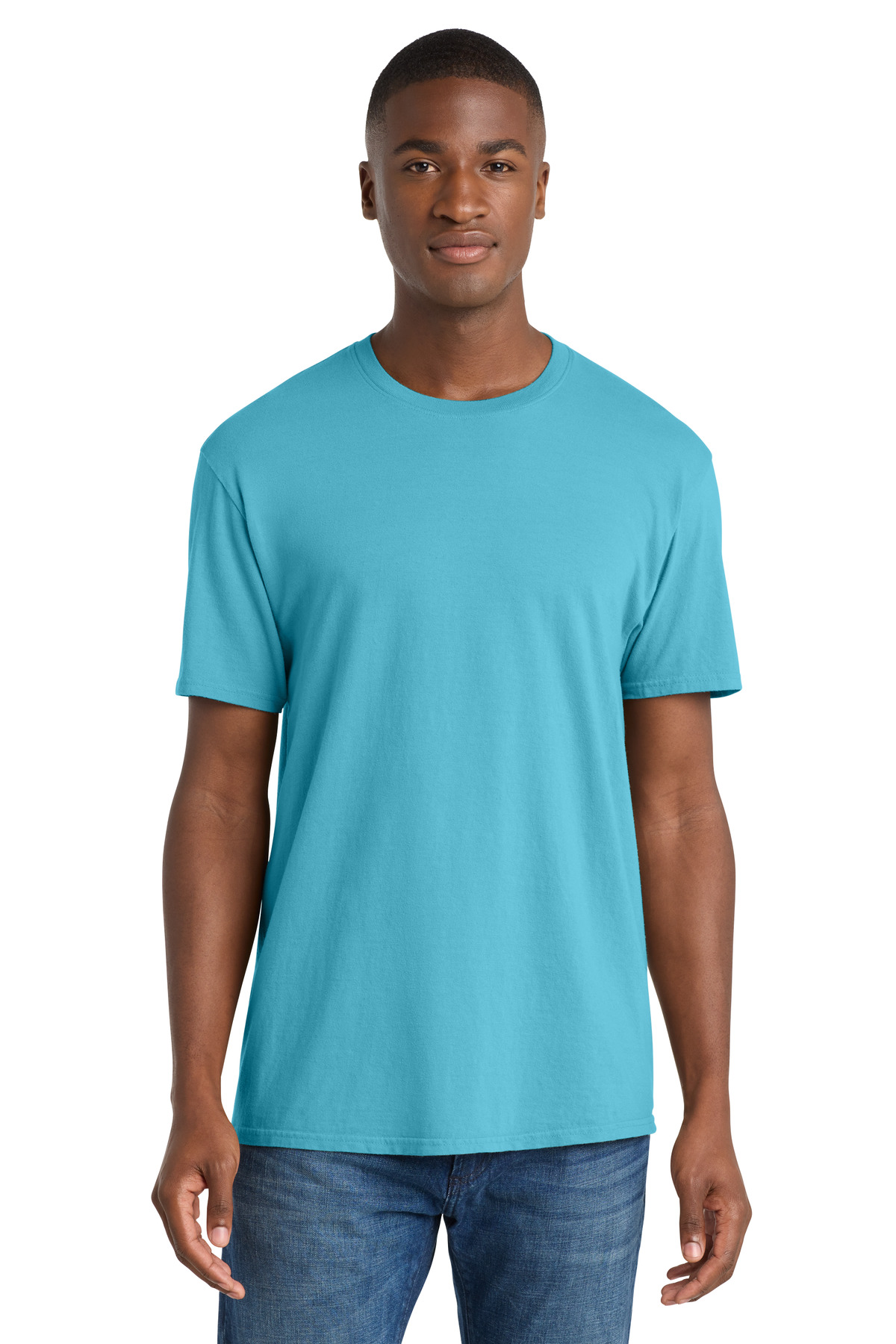 Port & Co Beach Wash Garment-Dyed Tee. PC099 107