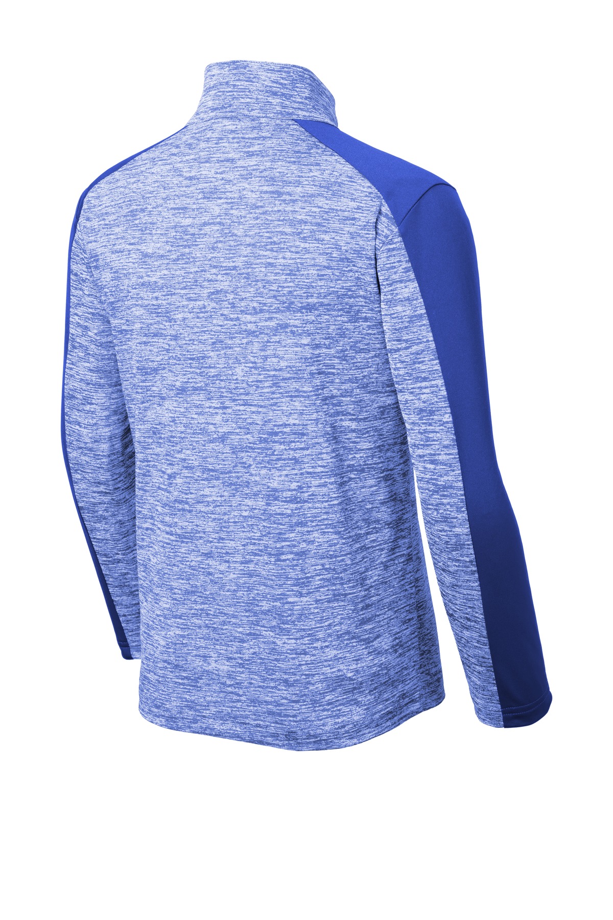 Sport-Tek Youth PosiCharge Electric Heather Colorblock 1/4-Zip Pullover. YST397 3