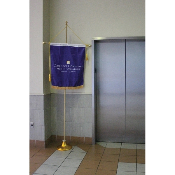 Deluxe Processional/Podium Banner Kit - Flag Size 5' x 3.5' 1