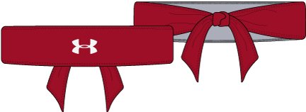 UA Armour Tie Adult Headband 6
