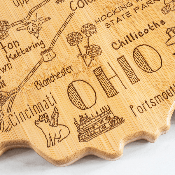 U.S. Destination Bamboo Cutting and Serving Boards 715