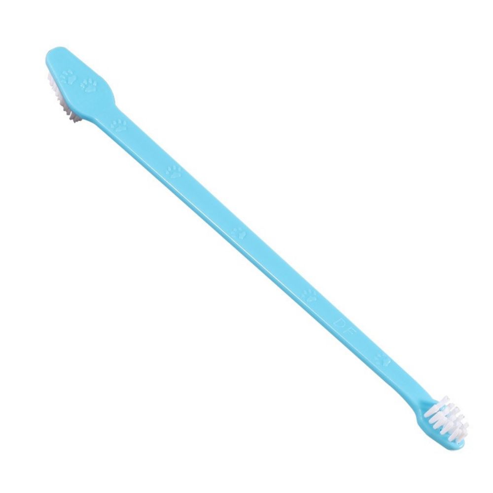 Pet Long-handled Double-headed Toothbrush 2