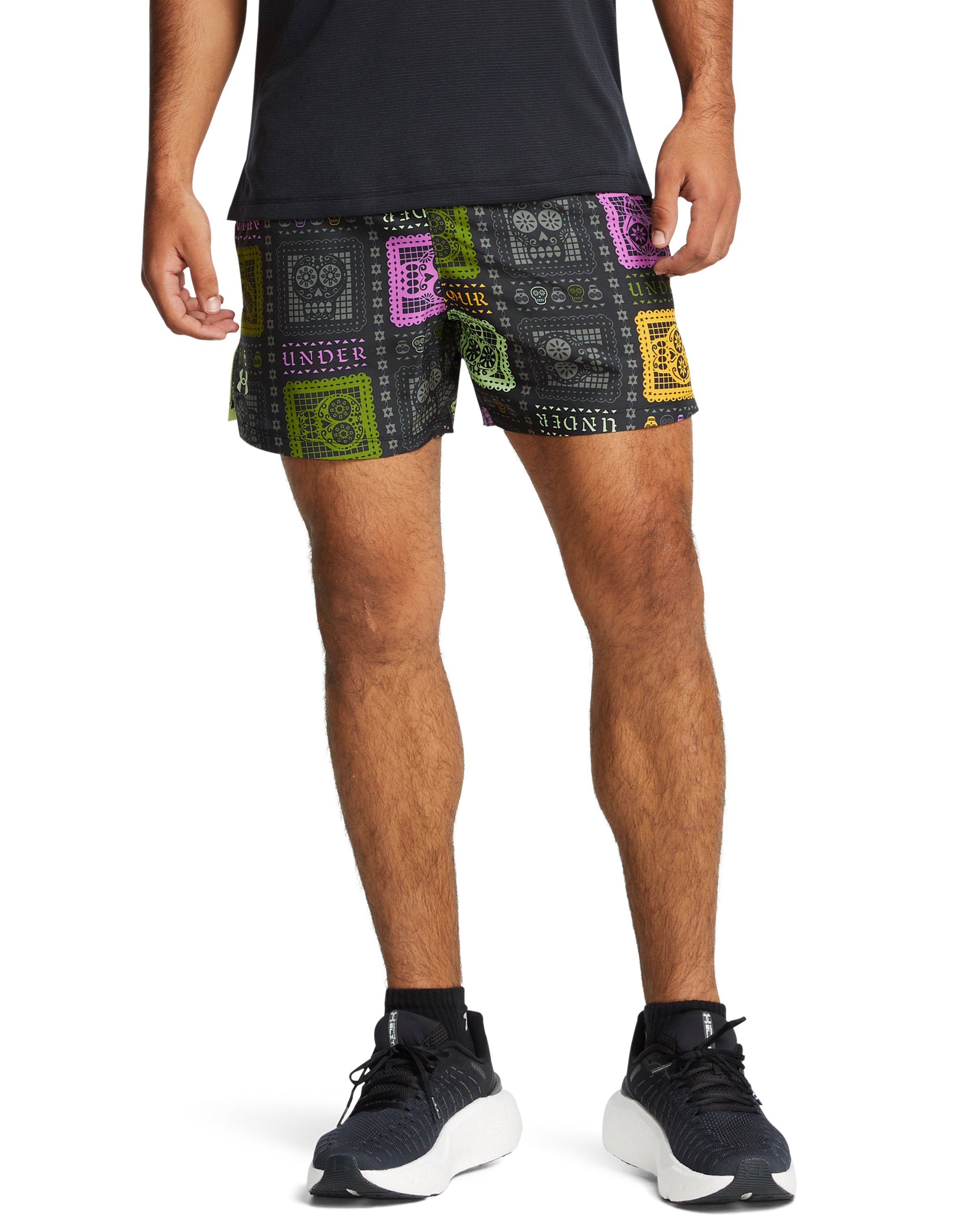 UA Launch Day Of The Dead Men's 4.75 Shorts 2