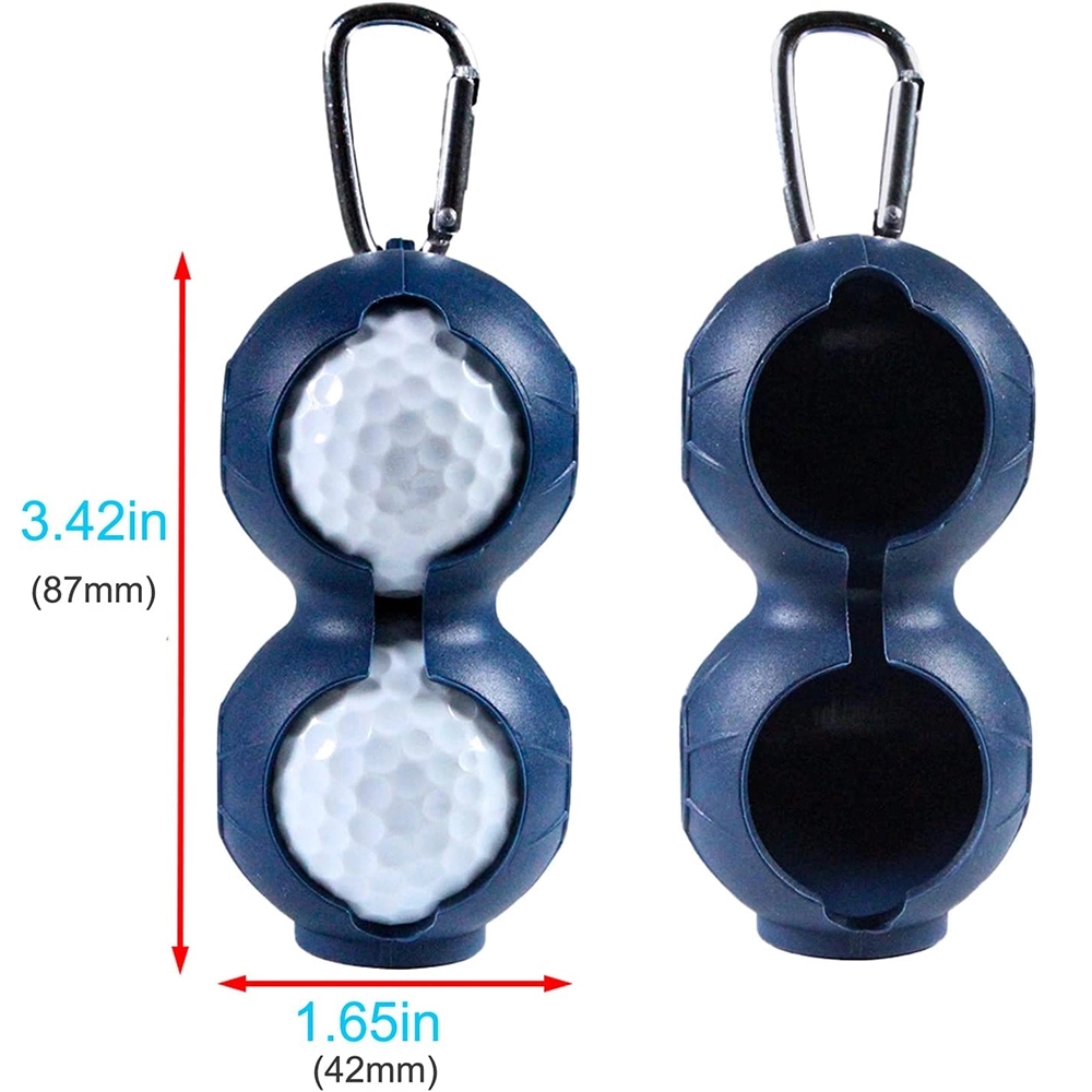 2Pcs Golf Ball Clip Holder 2