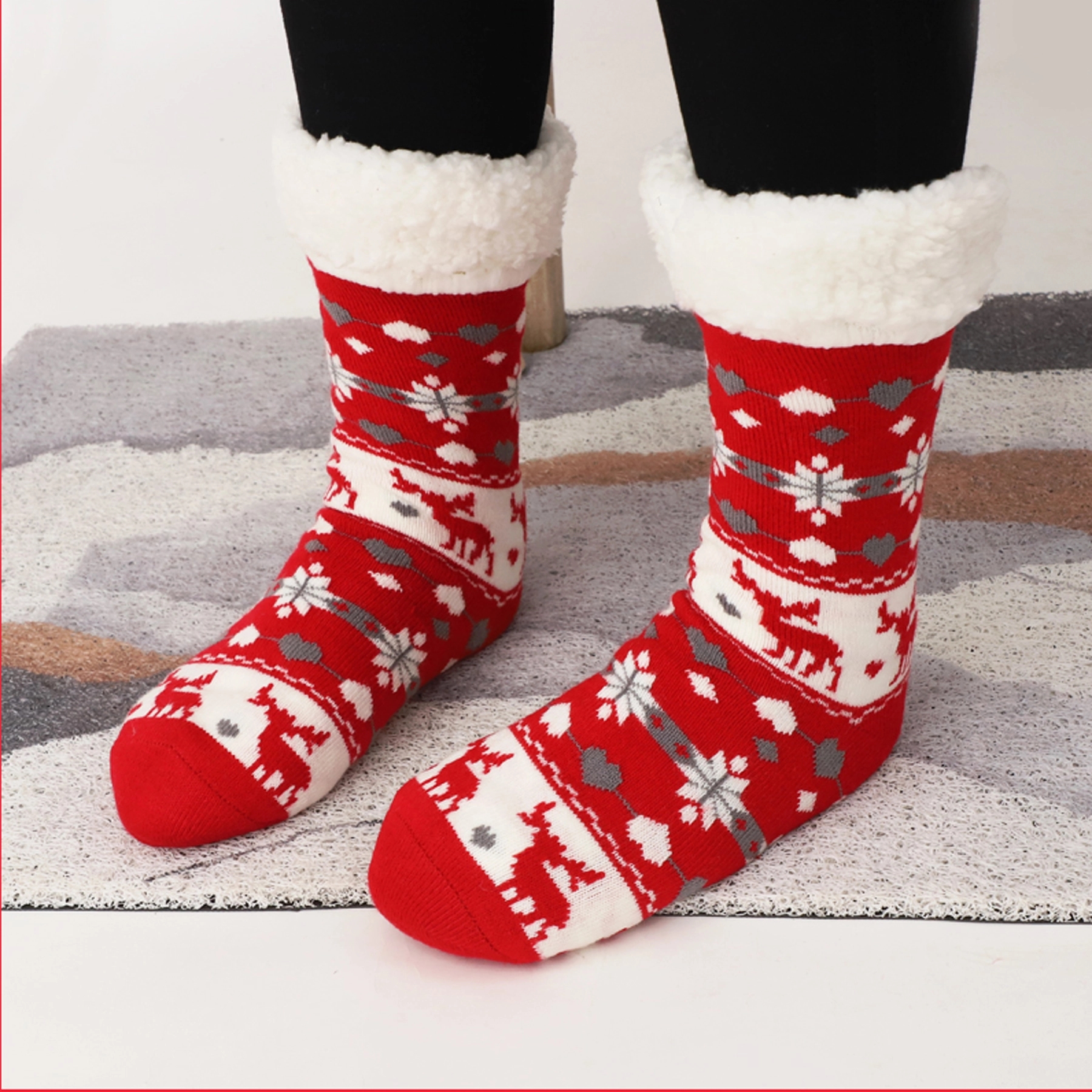Plush floor socks 2